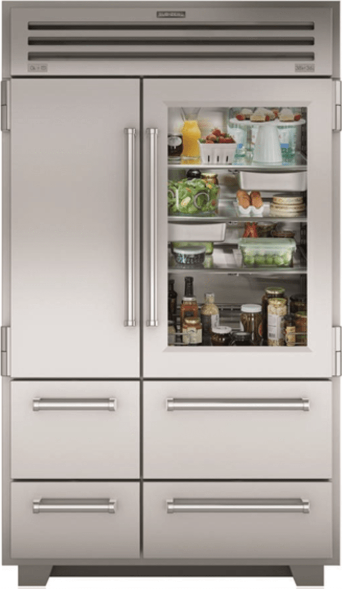 Sub Zero PRO4850A 48 Inch Built In Smart Side By Side Refrigerator