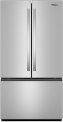 36 Inch Freestanding French Door Bottom Mount Refrigerator with 31 cu. ft. Total Capacity, Adjustable Glass Shelves, Sabbath Mode, and Energy Star® Qualified