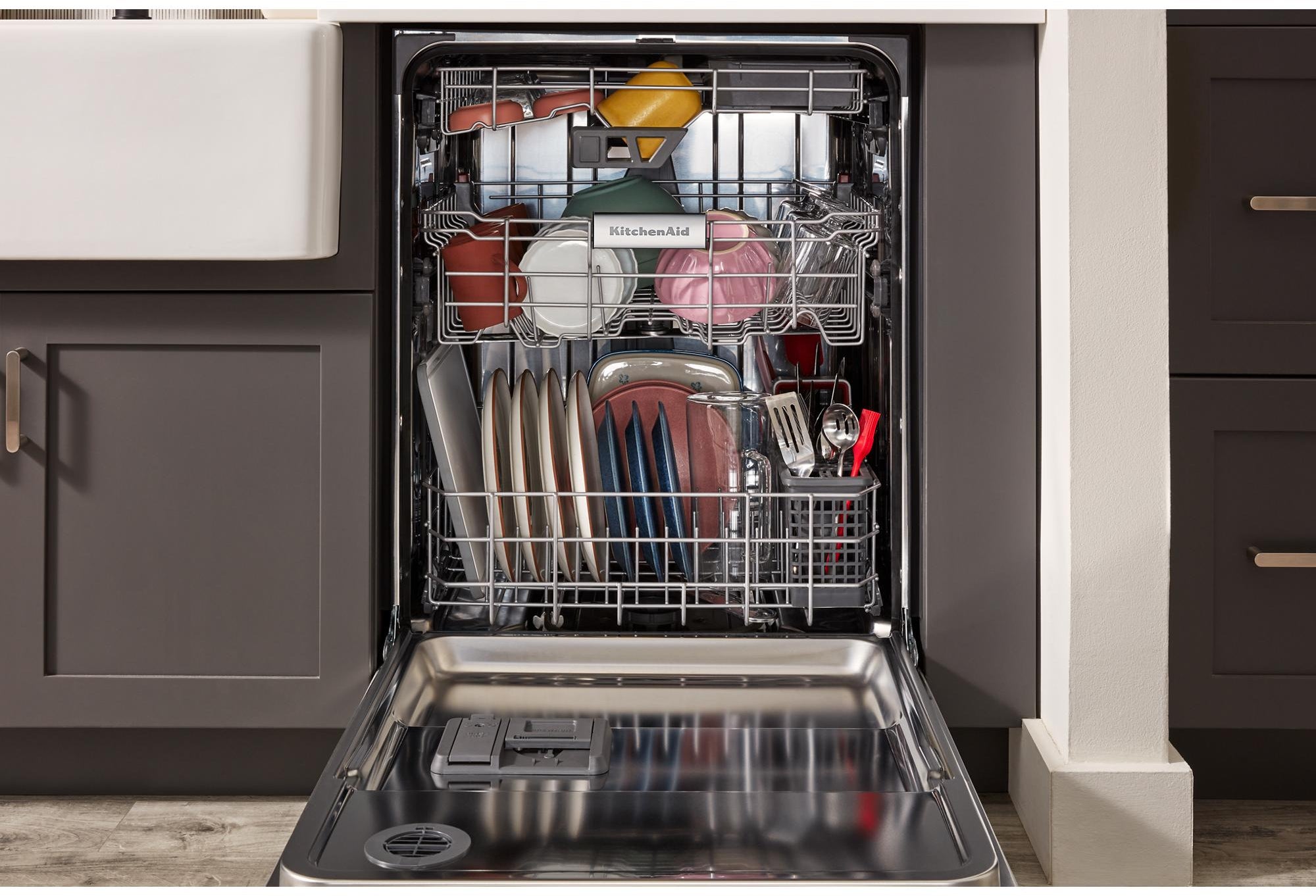 KitchenAid KDTE304RPS 24 Inch Dishwasher Stainless Steel with