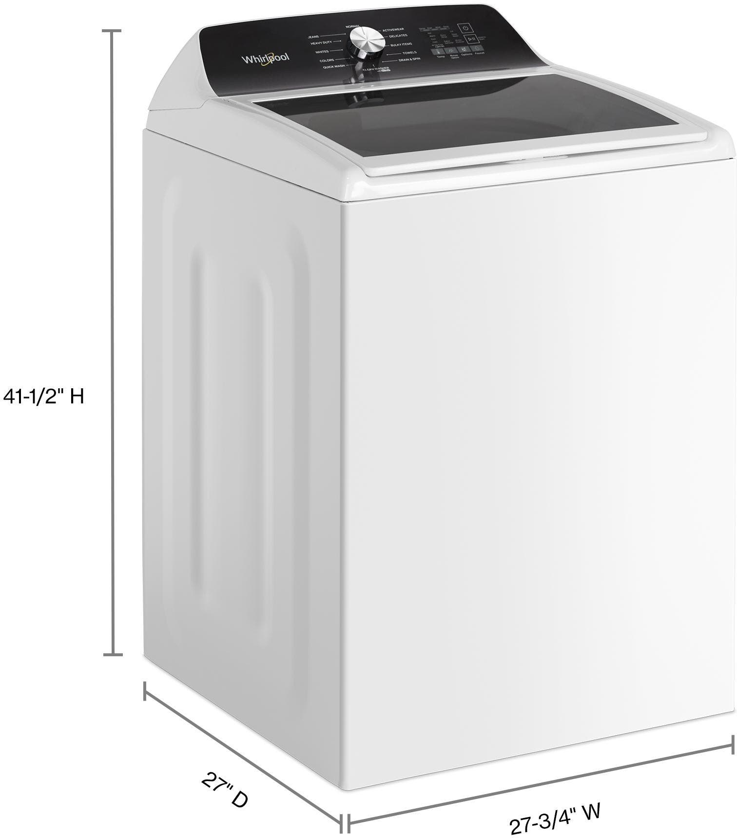 Whirlpool WTW5025SW White