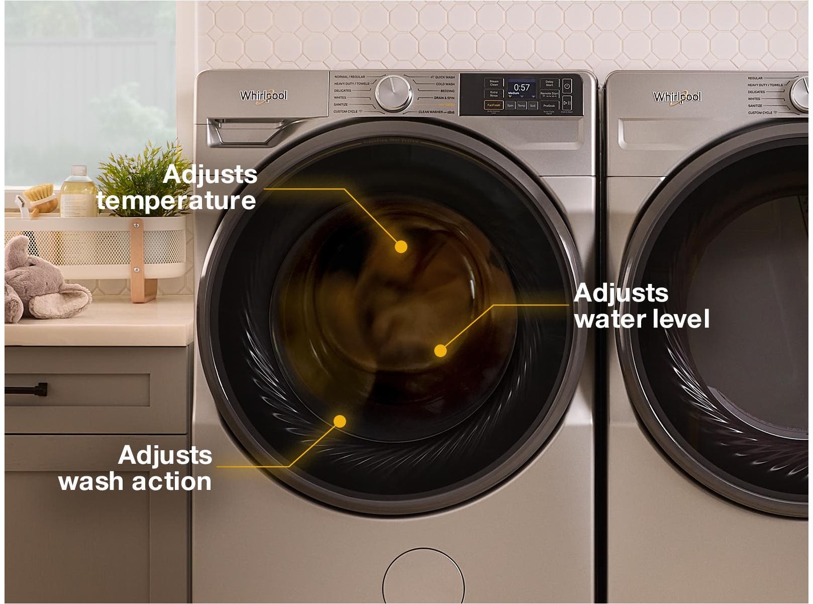 Whirlpool WFW6720RW White
