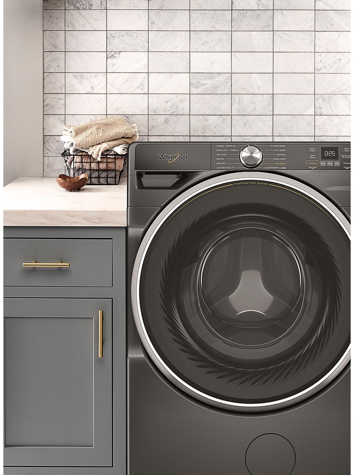 Whirlpool WFW6720RU Black