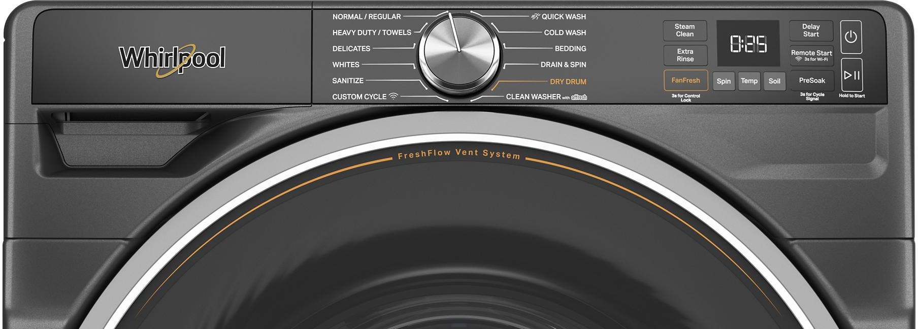 Whirlpool WFW6720RU Black