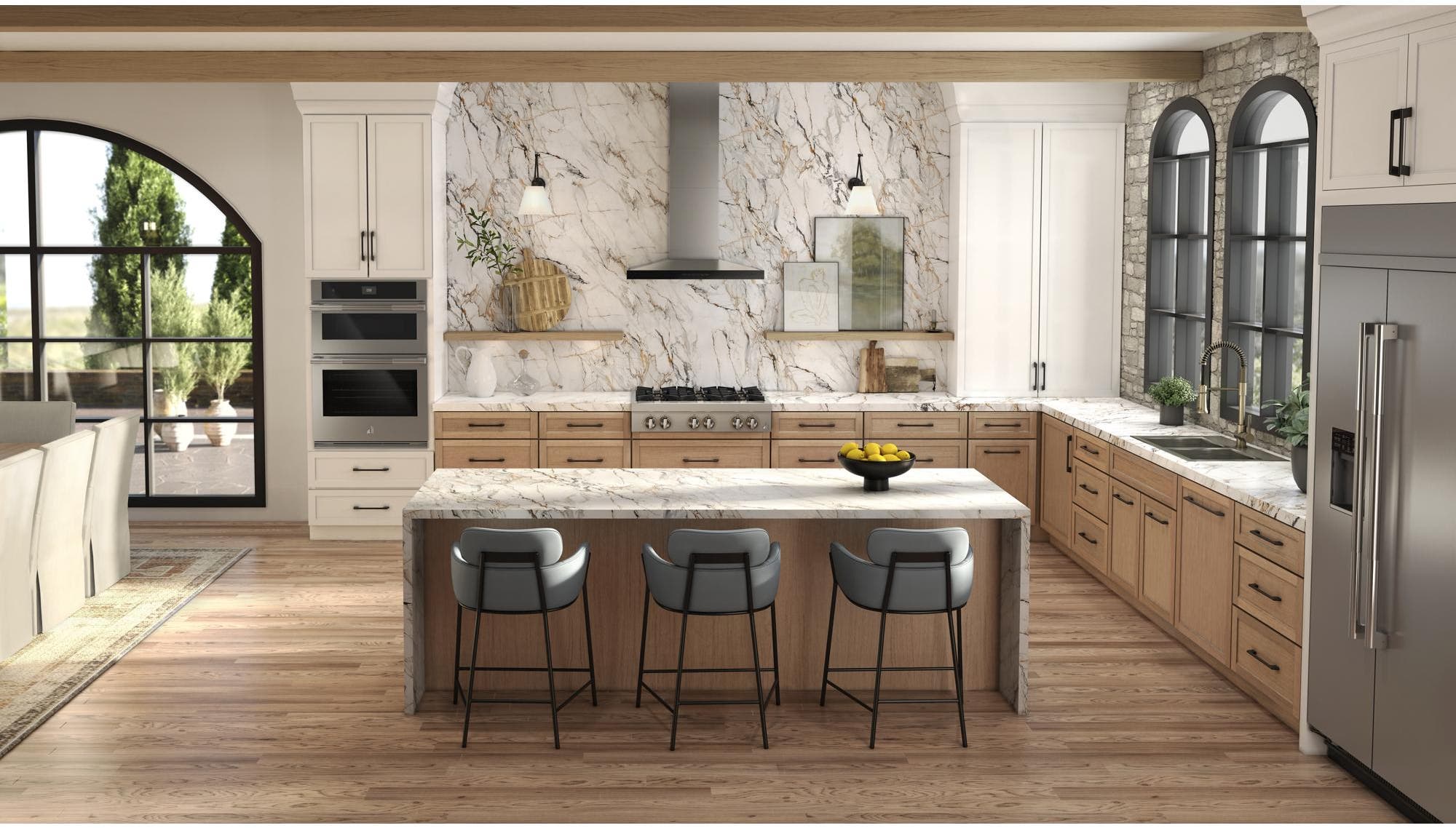 Jenn Air JXW8536HS Stainless Steel, 36 Inch 