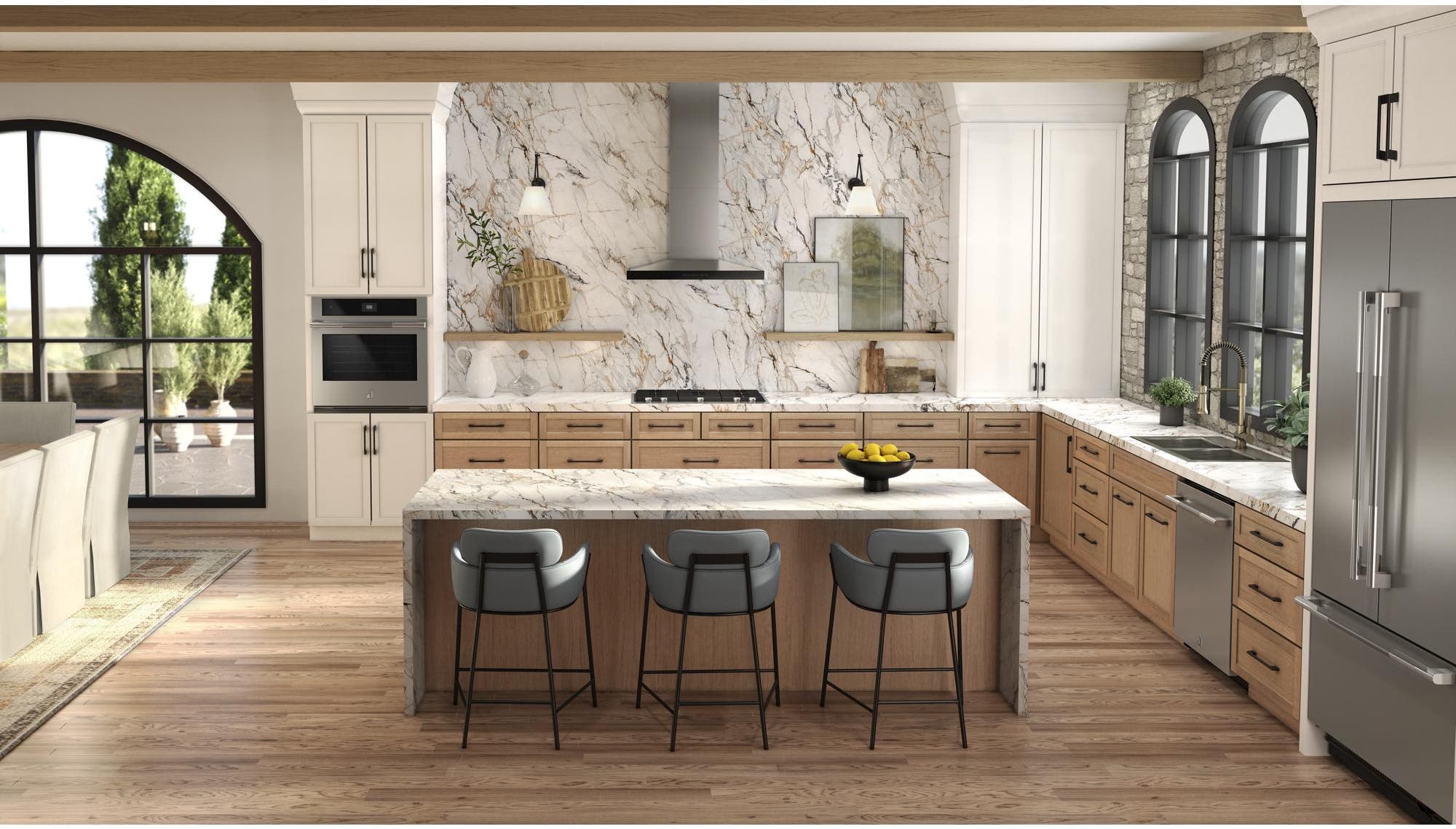 Jenn Air JXW8536HS Stainless Steel, 36 Inch 