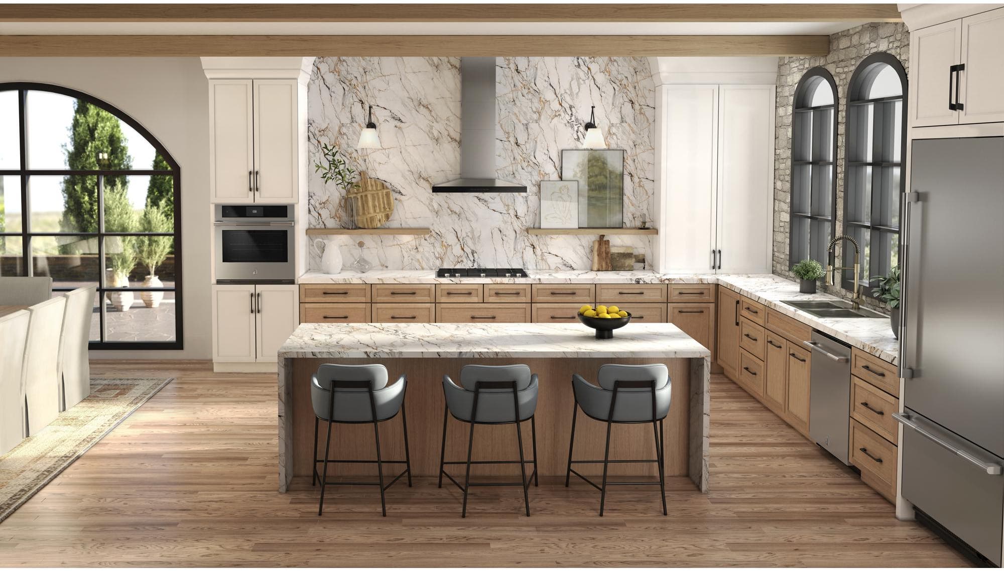 Jenn Air JXW8536HS Stainless Steel, 36 Inch 
