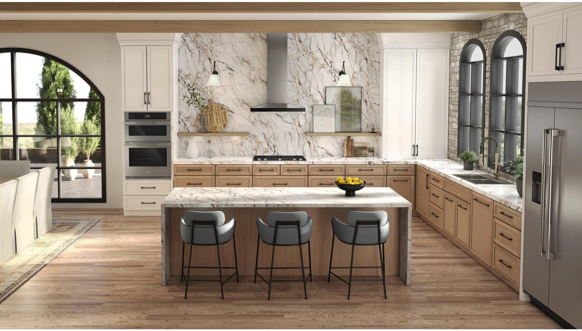 Jenn Air JXW8536HS Wall Mount Range Hood Stainless Steel