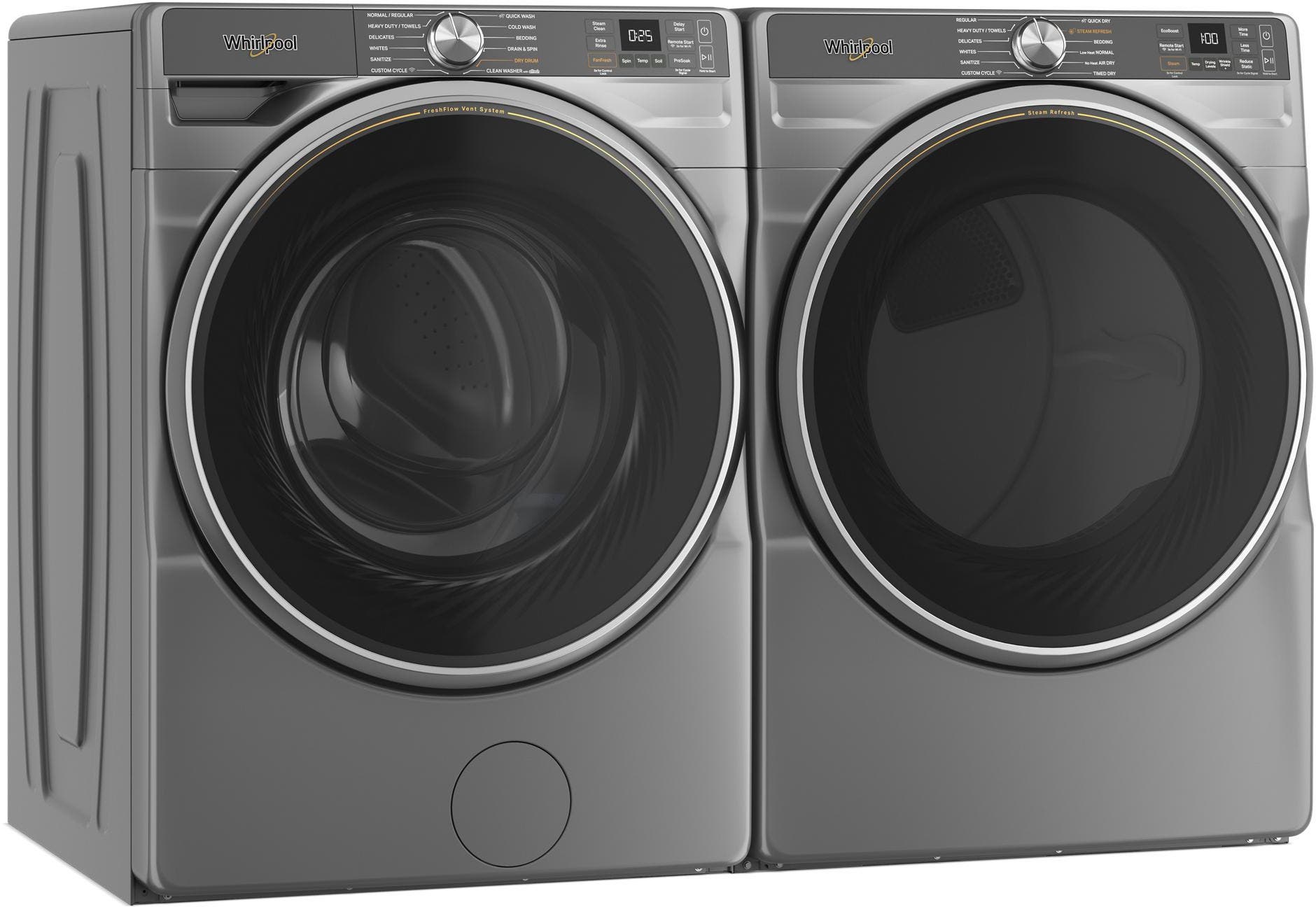 Whirlpool WFW6720RR Radiant Silver