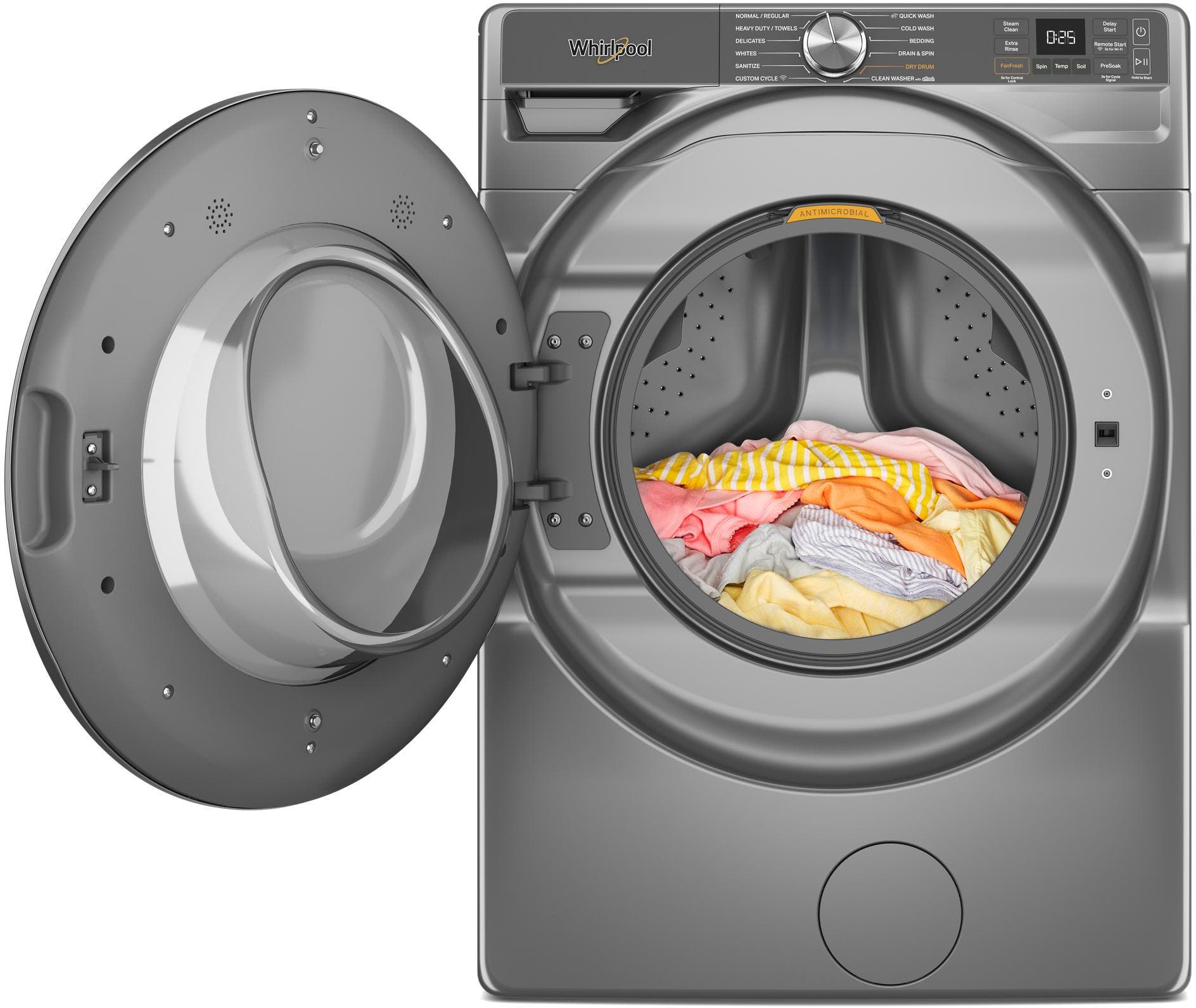 Whirlpool WFW6720RR Radiant Silver