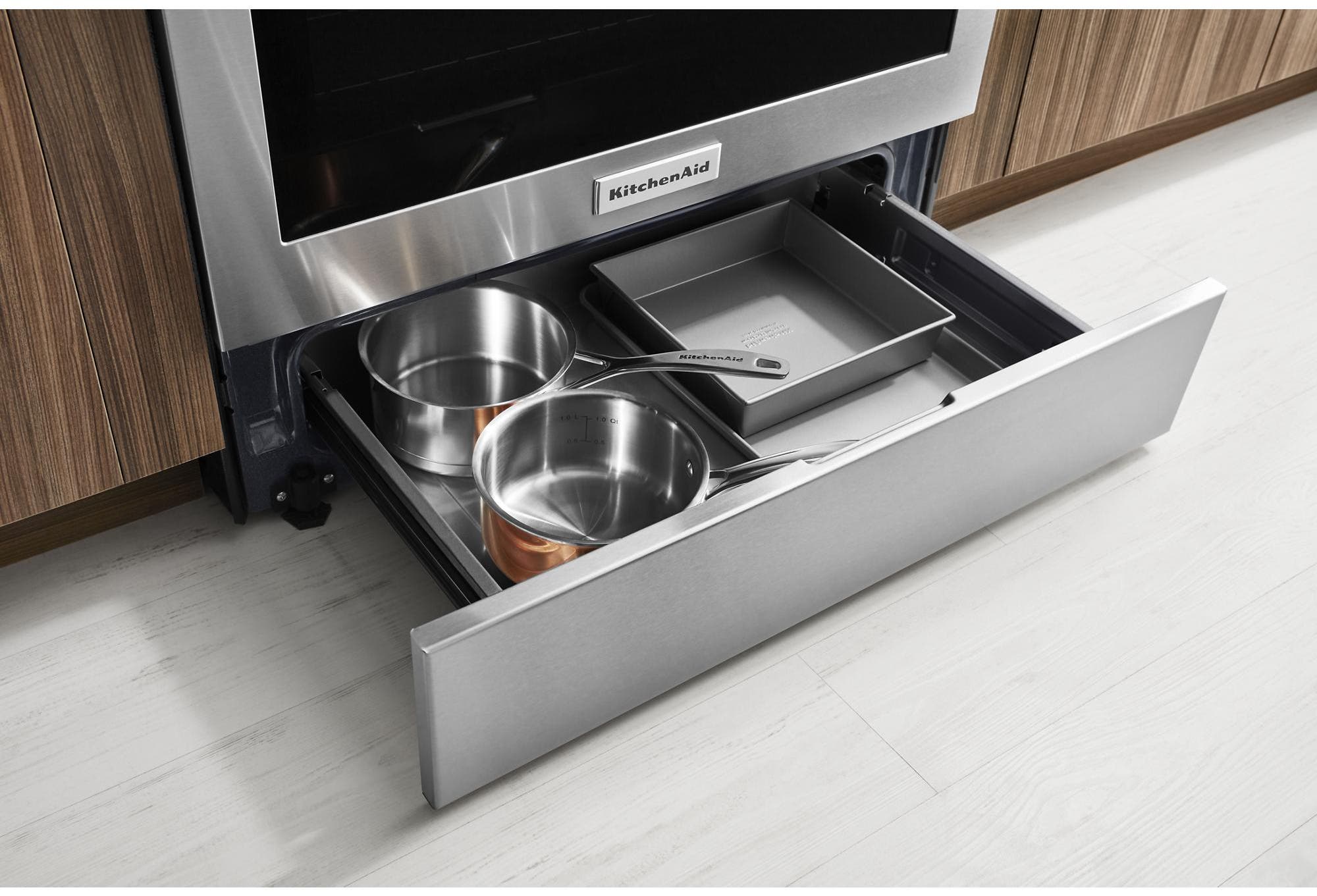 KitchenAid KFEG500EBS Black Stainless Steel, Print Shield