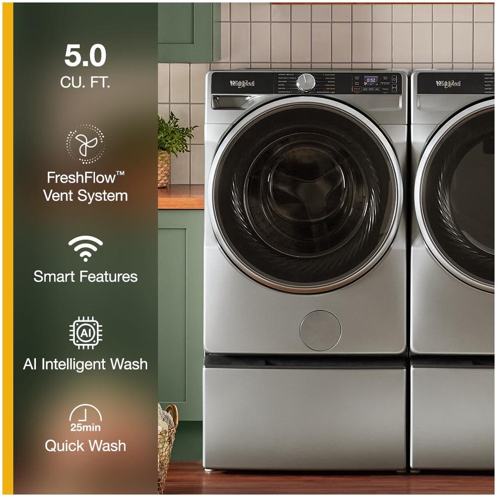 Whirlpool WFW6720RR Radiant Silver