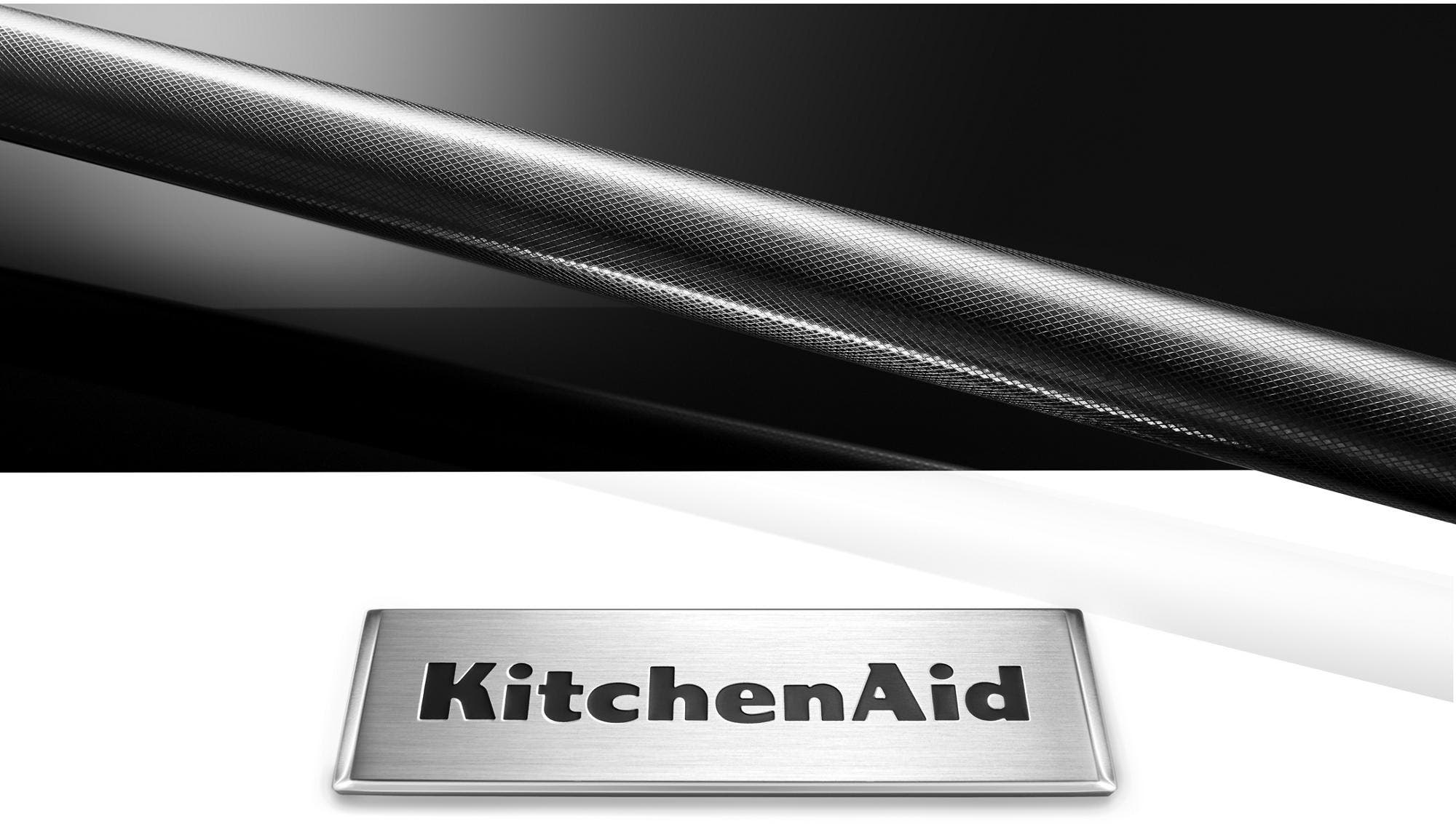 KitchenAid KFEG500EBS Black Stainless Steel, Print Shield