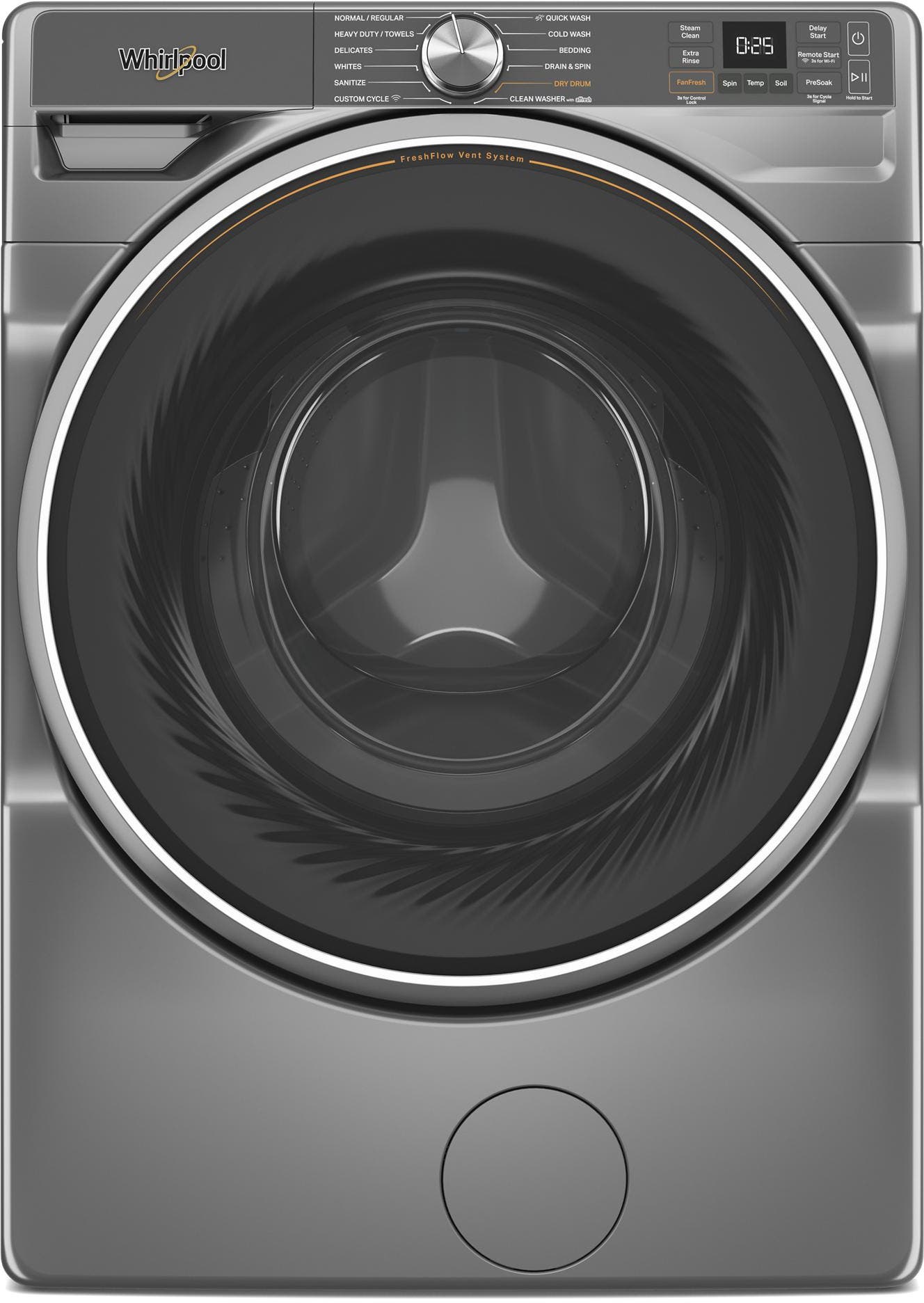 Whirlpool WFW6720RR Radiant Silver