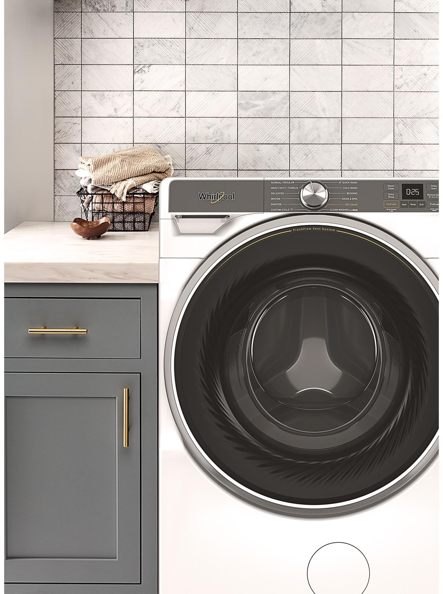 Whirlpool WFW6720RW White