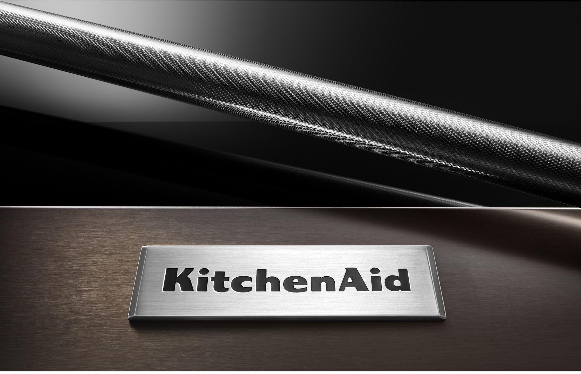 KitchenAid KFEG500EBS Black Stainless Steel, Print Shield