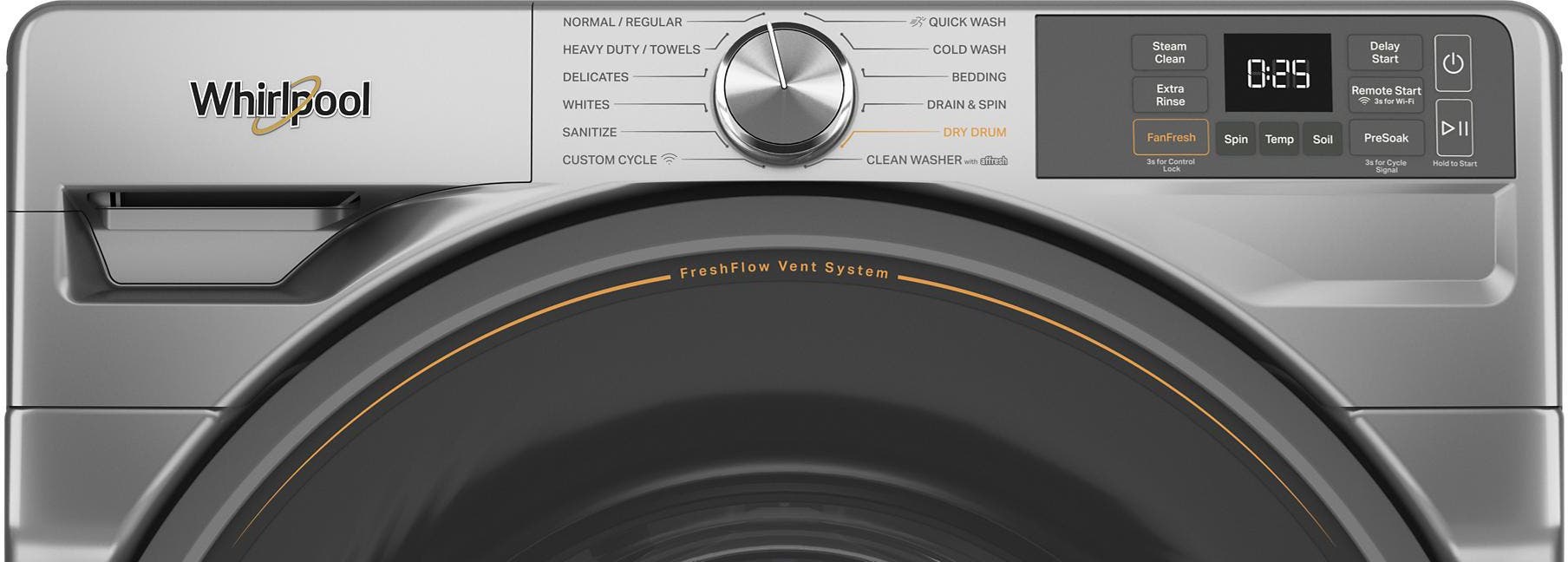 Whirlpool WFW5720RR Silver