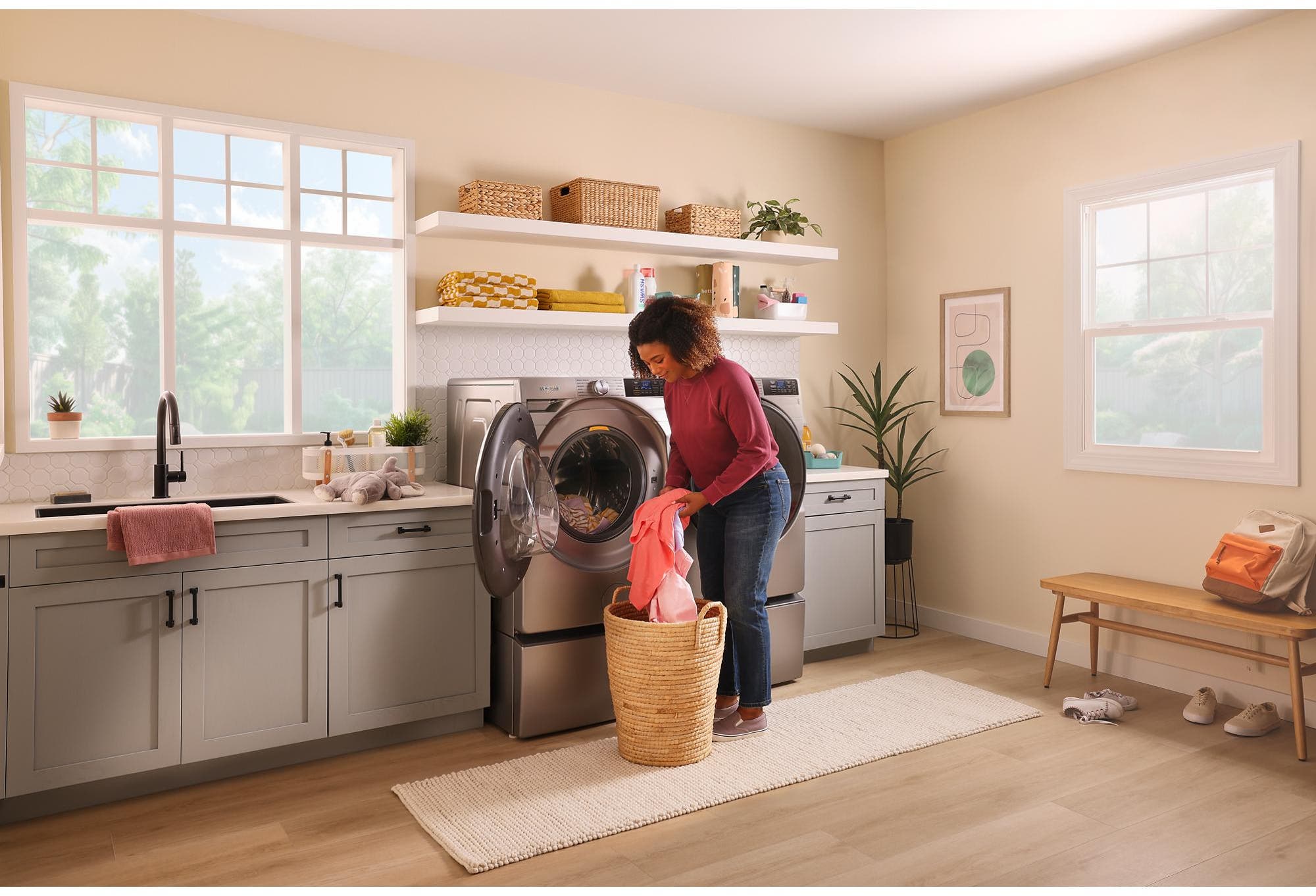 Whirlpool WFW5720RR Silver