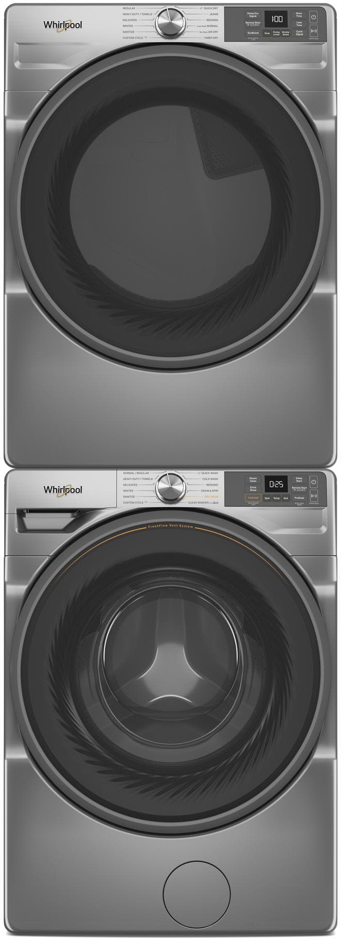 Whirlpool WFW5720RR Silver