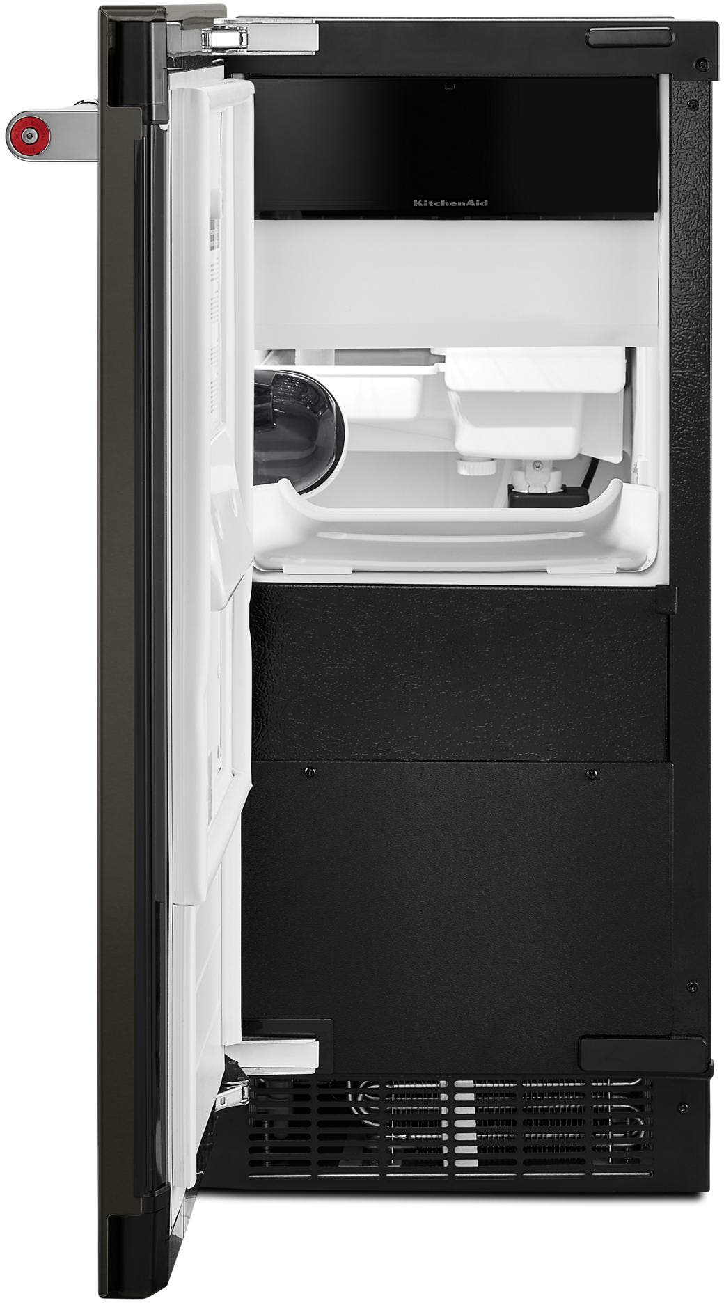 KitchenAid KUIX535HBS Black Stainless Steel, Print Shield