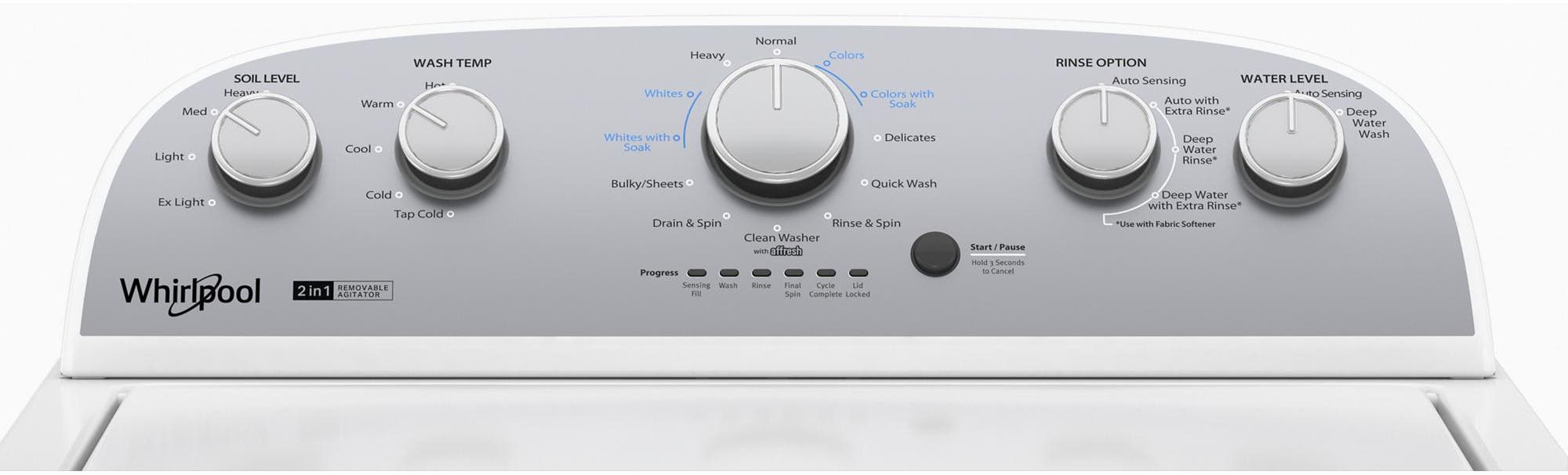 Whirlpool WTW4957PW White