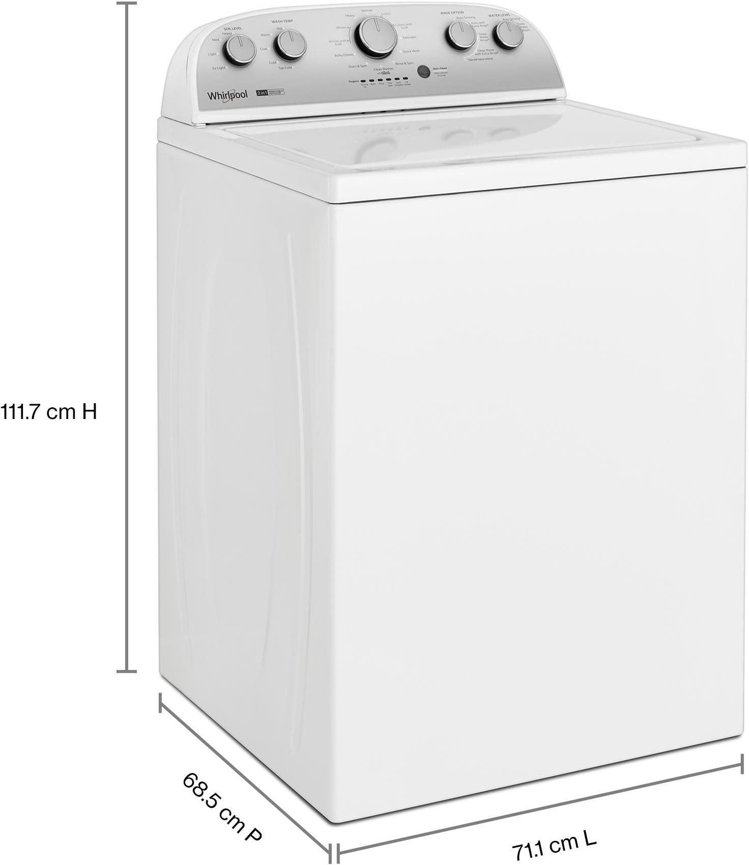 Whirlpool WTW4957PW White