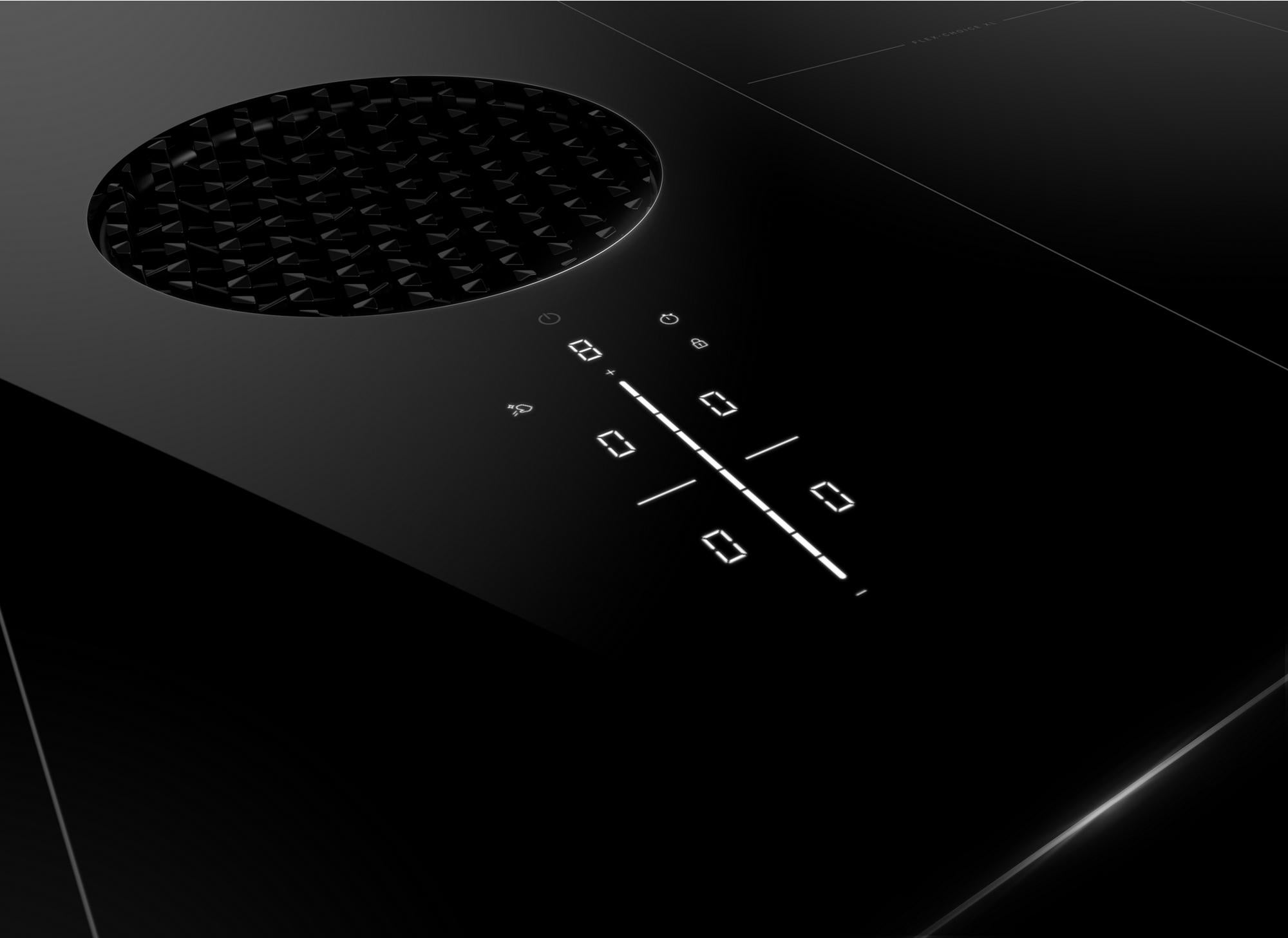 Jenn Air JIDT836SBL 36 Inch Downdraft Induction Cooktop: Black