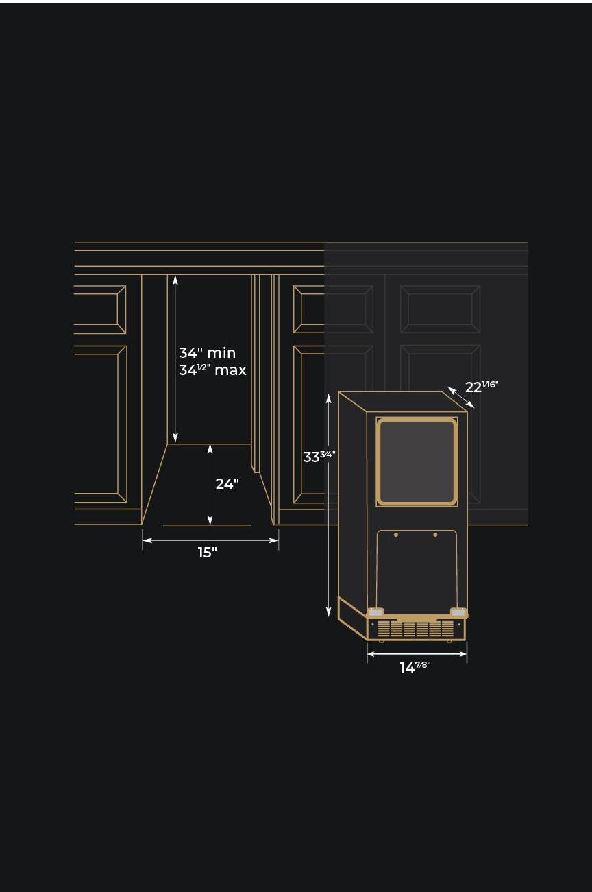 Jenn Air JUIFN15HX Panel Ready
