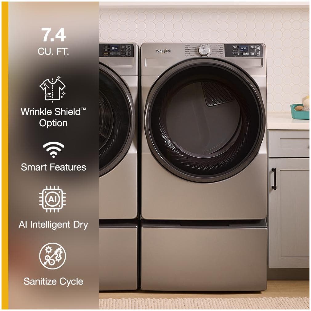 Whirlpool WED5720RR Silver