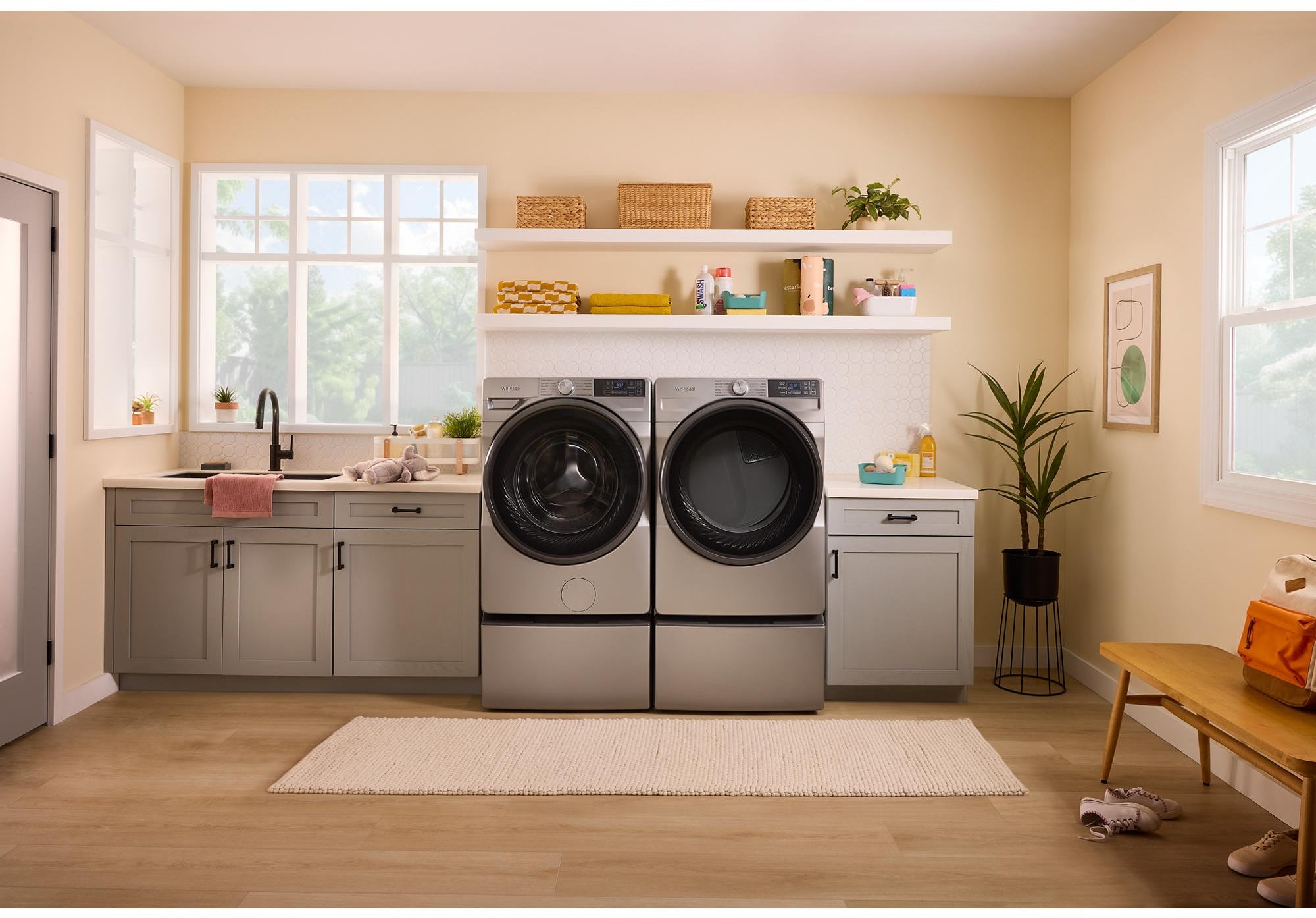 Whirlpool WED5720RW 7.4 cu. ft. Smart Front Load Energy Star