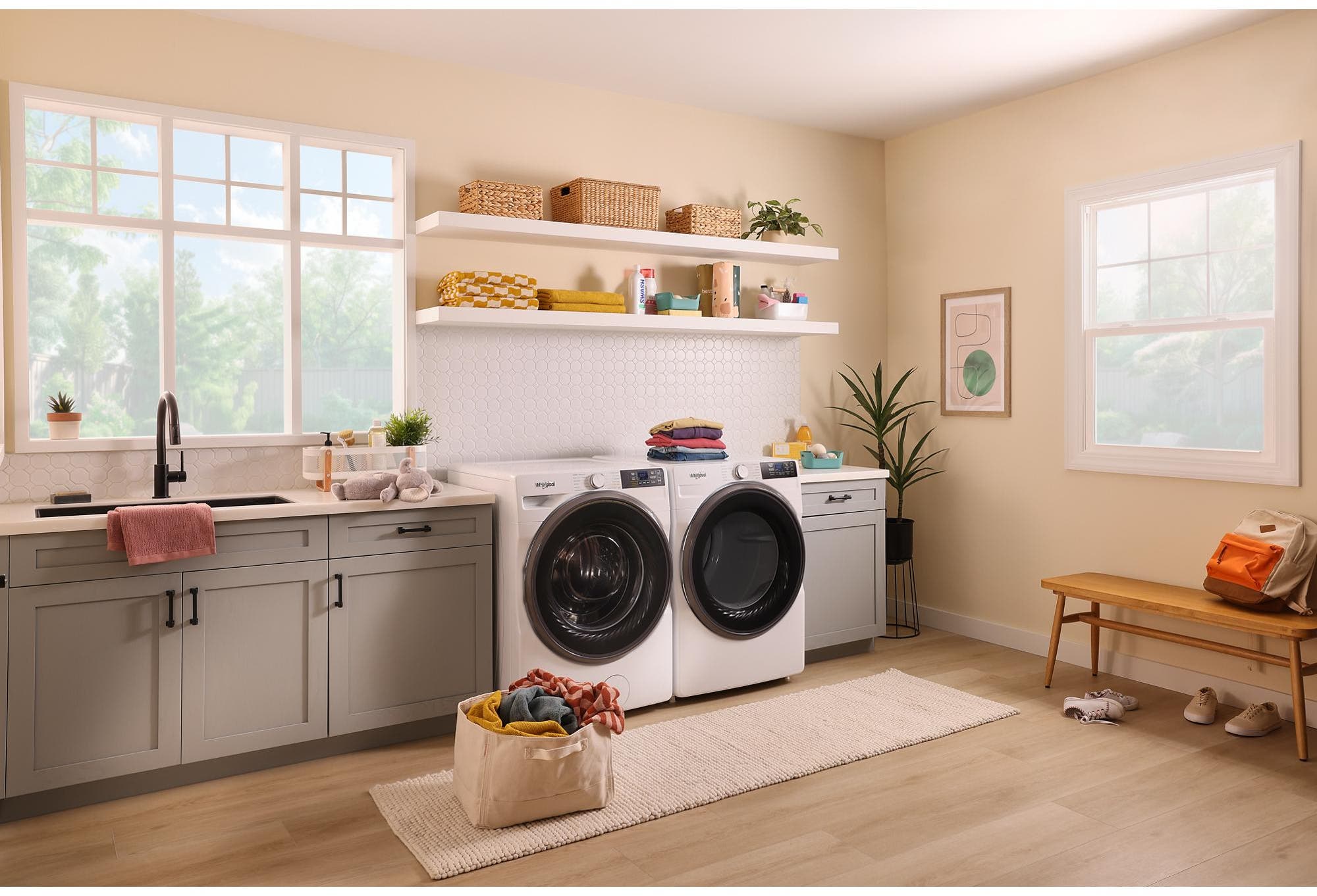 Whirlpool WED5720RW White