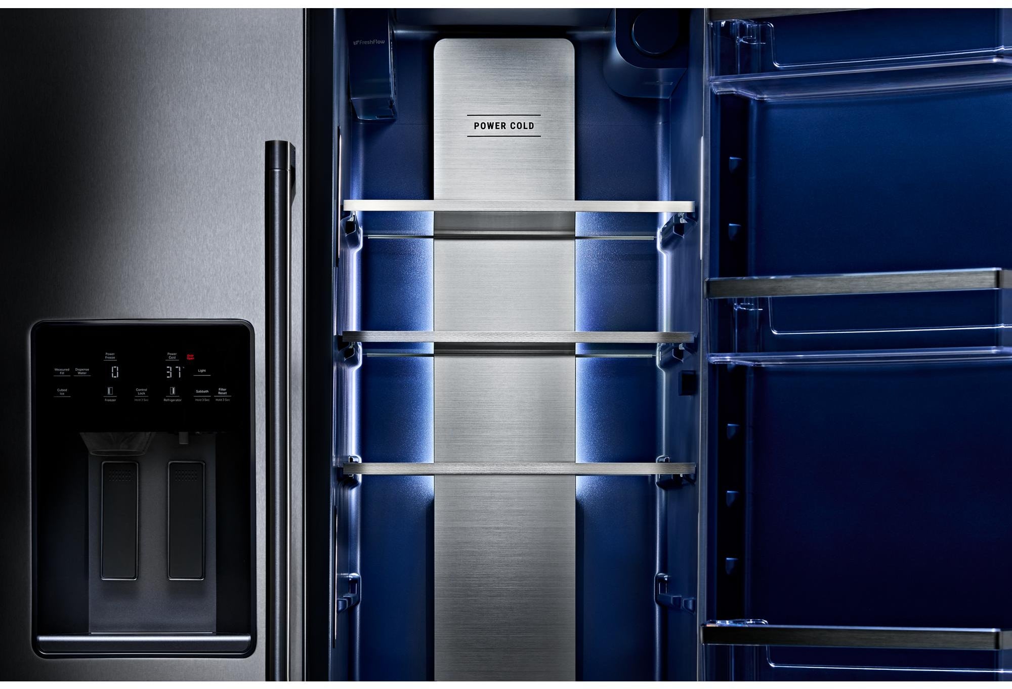 apuweieser.-riche Mサイズ Maytag MRSF6636RZ 36-inch Wide Full-Depth Side-by-Side