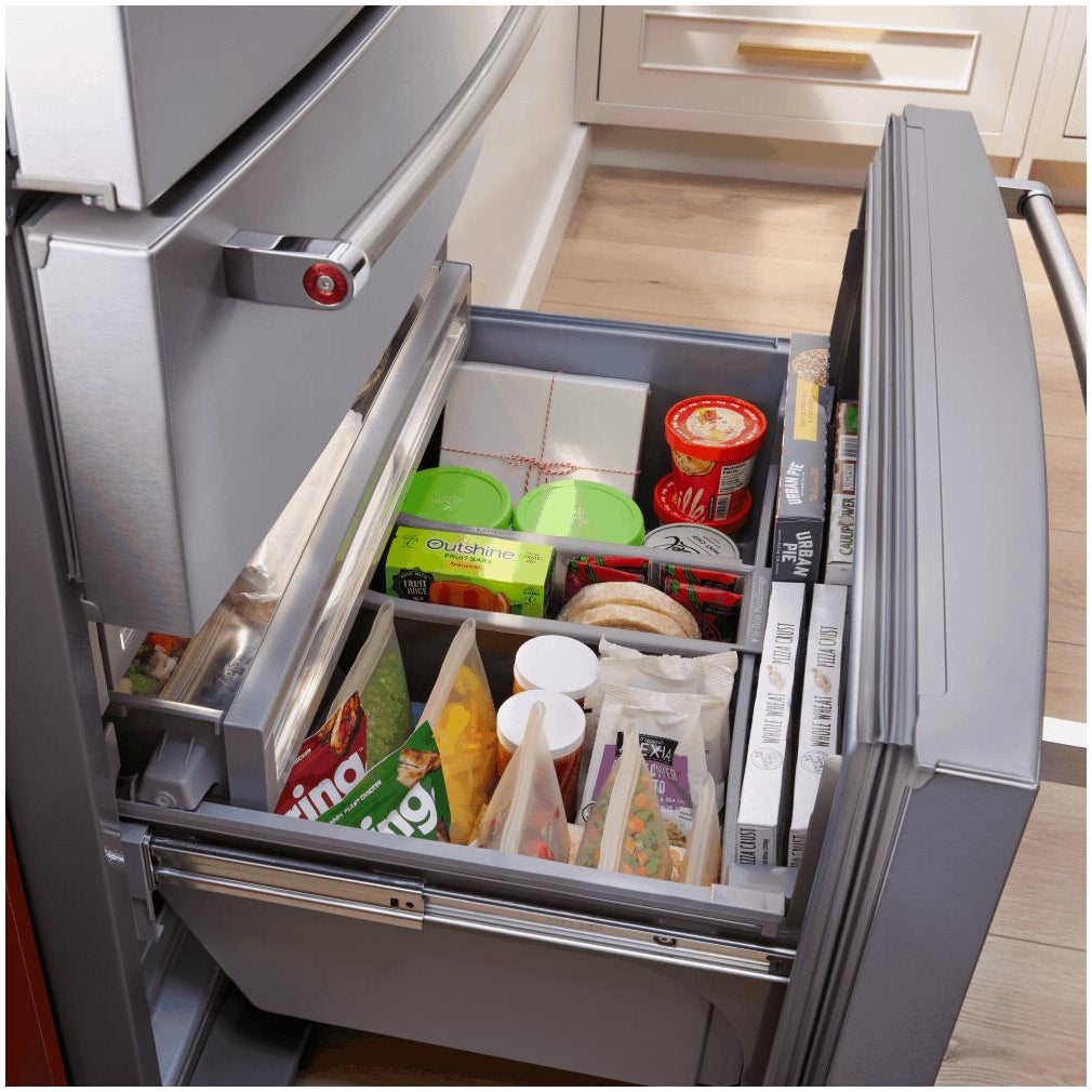 KitchenAid KRMF536RBS 36 Inch French Door Refrigerator Black