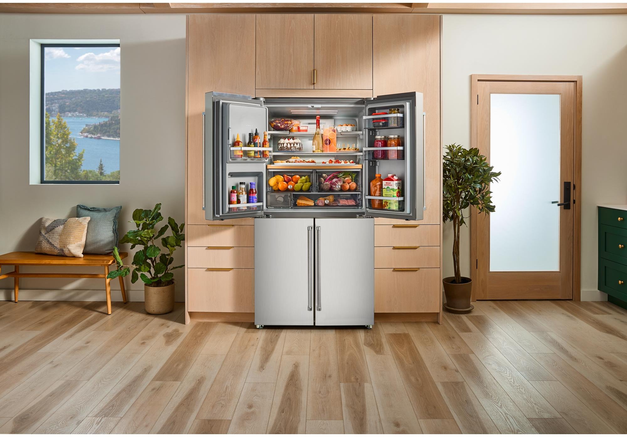 KitchenAid KRQC736RPS 36 Inch Freestanding French Door