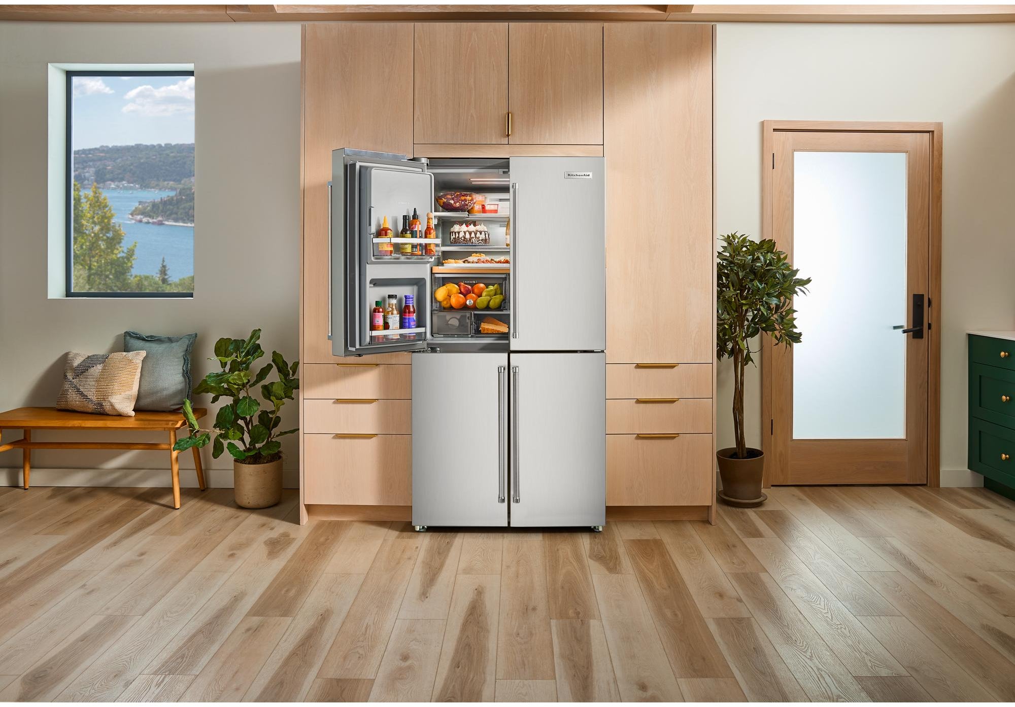 aramis トニック、リキッド KitchenAid KRQC736RPS 36 Inch Freestanding French Door