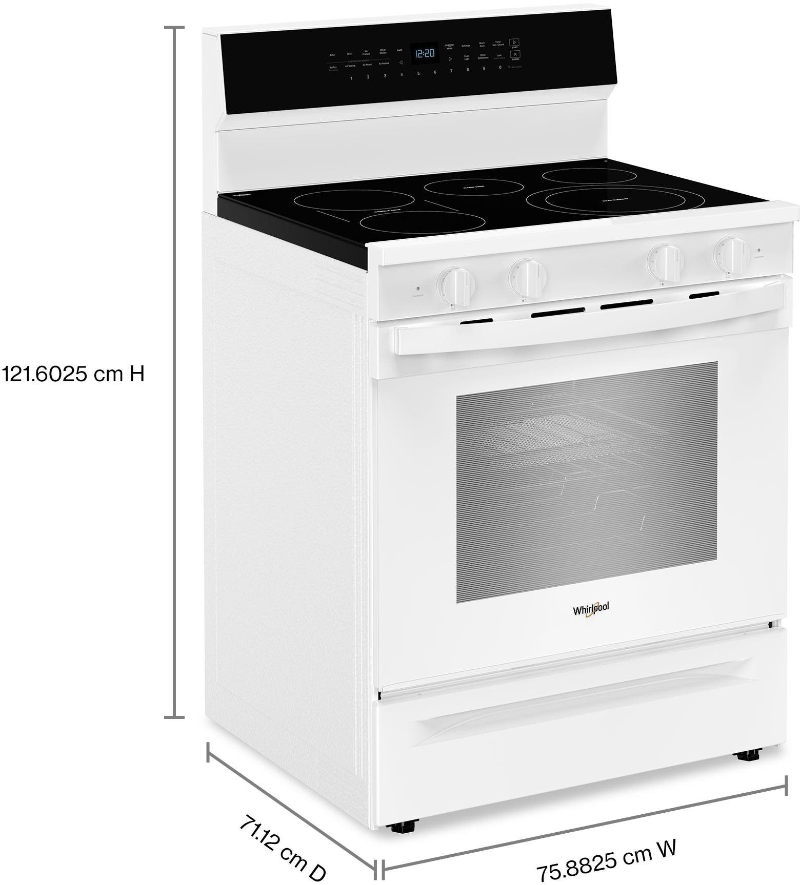 Whirlpool WFES7530RW White
