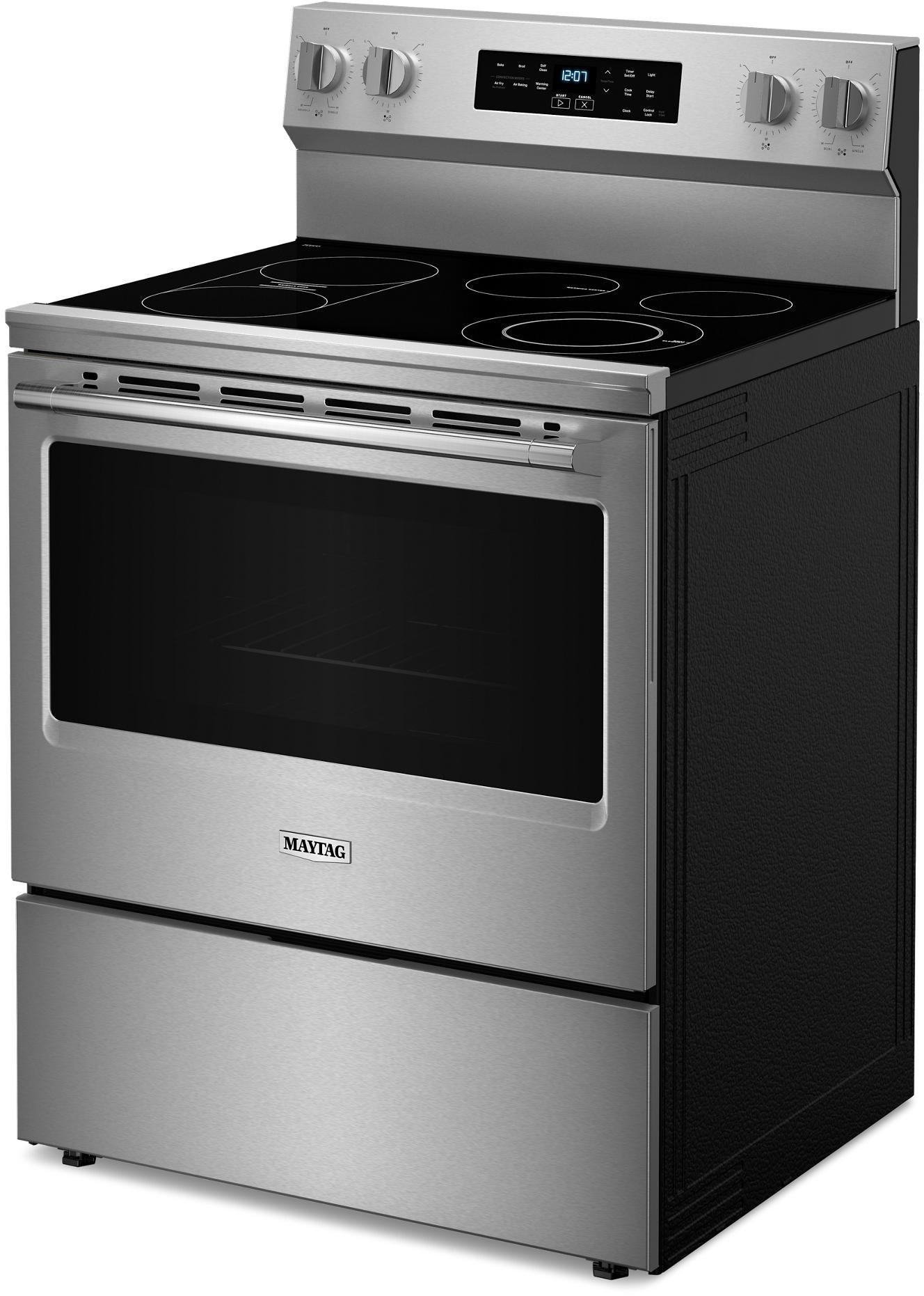 三菱（フジイ）MSR1230DF 30馬力　絶好調です！ Maytag MFES6030RZ 30 Inch, 5.3 Cu. Ft. Electric Range Fingerprint