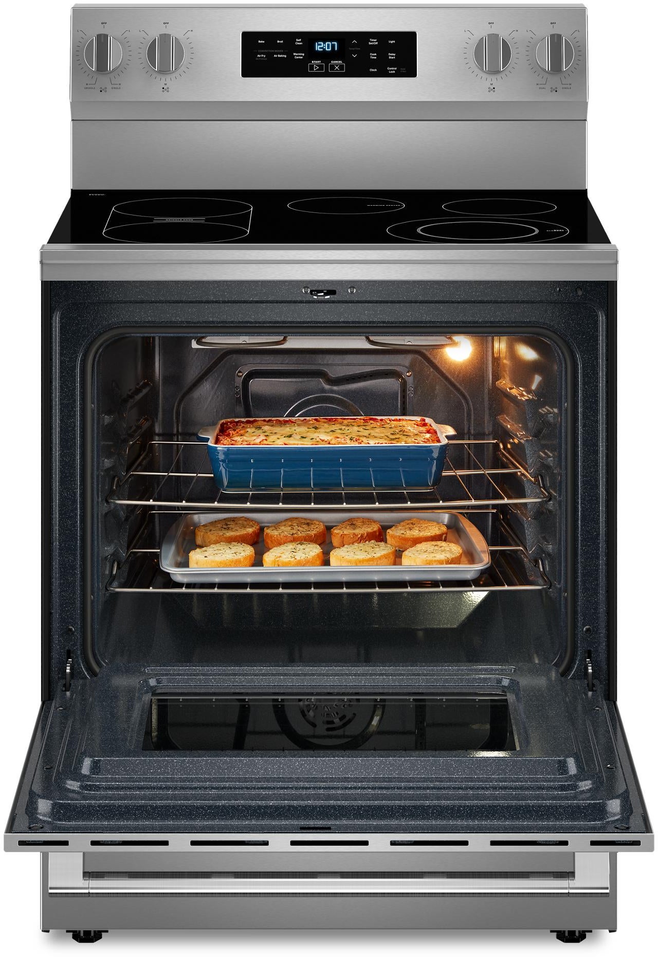 Maytag MFES6030RZ 30 Inch, 5.3 Cu. Ft. Electric Range Fingerprint
