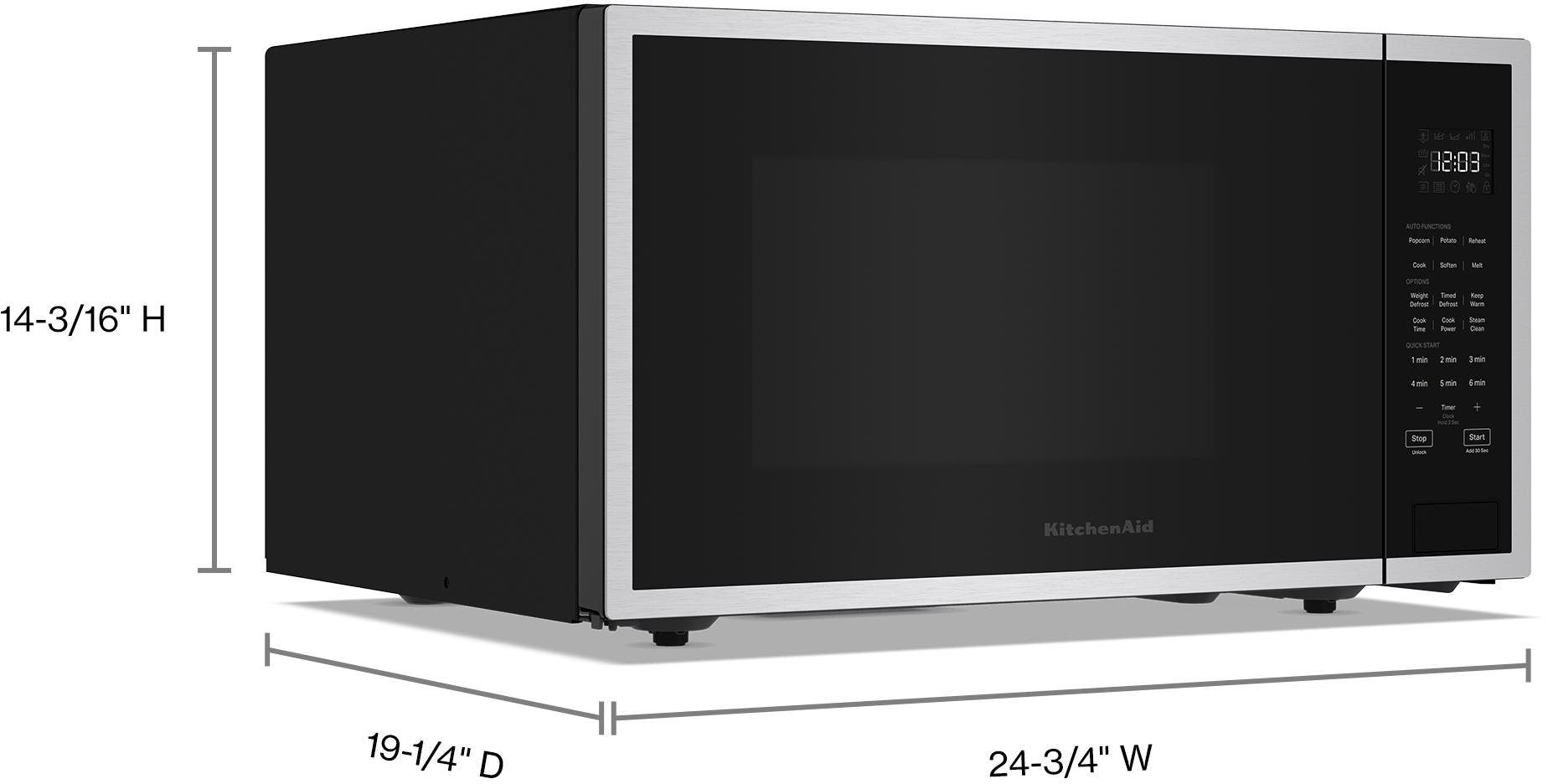 KitchenAid KMCS324RPS Fingerprint Resistant Stainless Steel