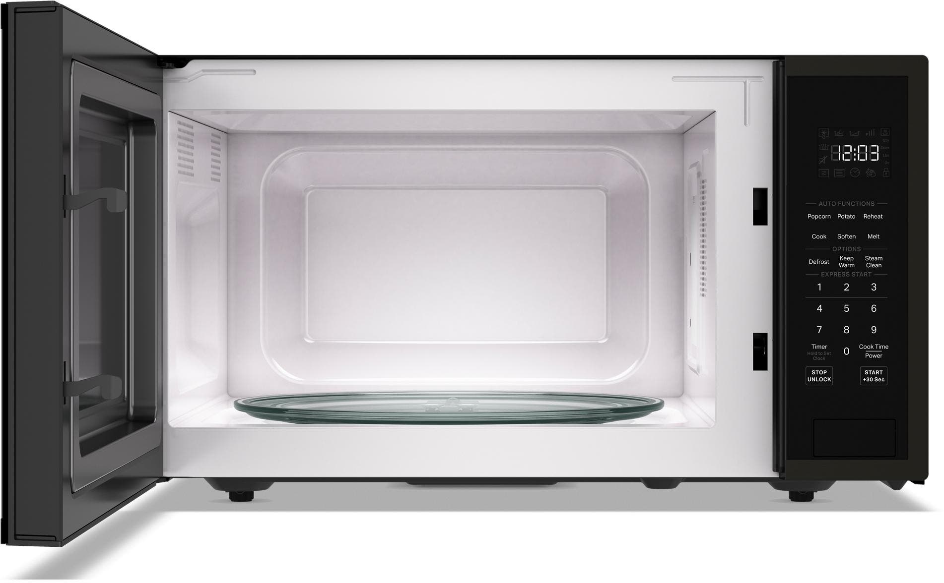 KitchenAid KMCS324RBS Fingerprint Resistant Black Stainless Steel