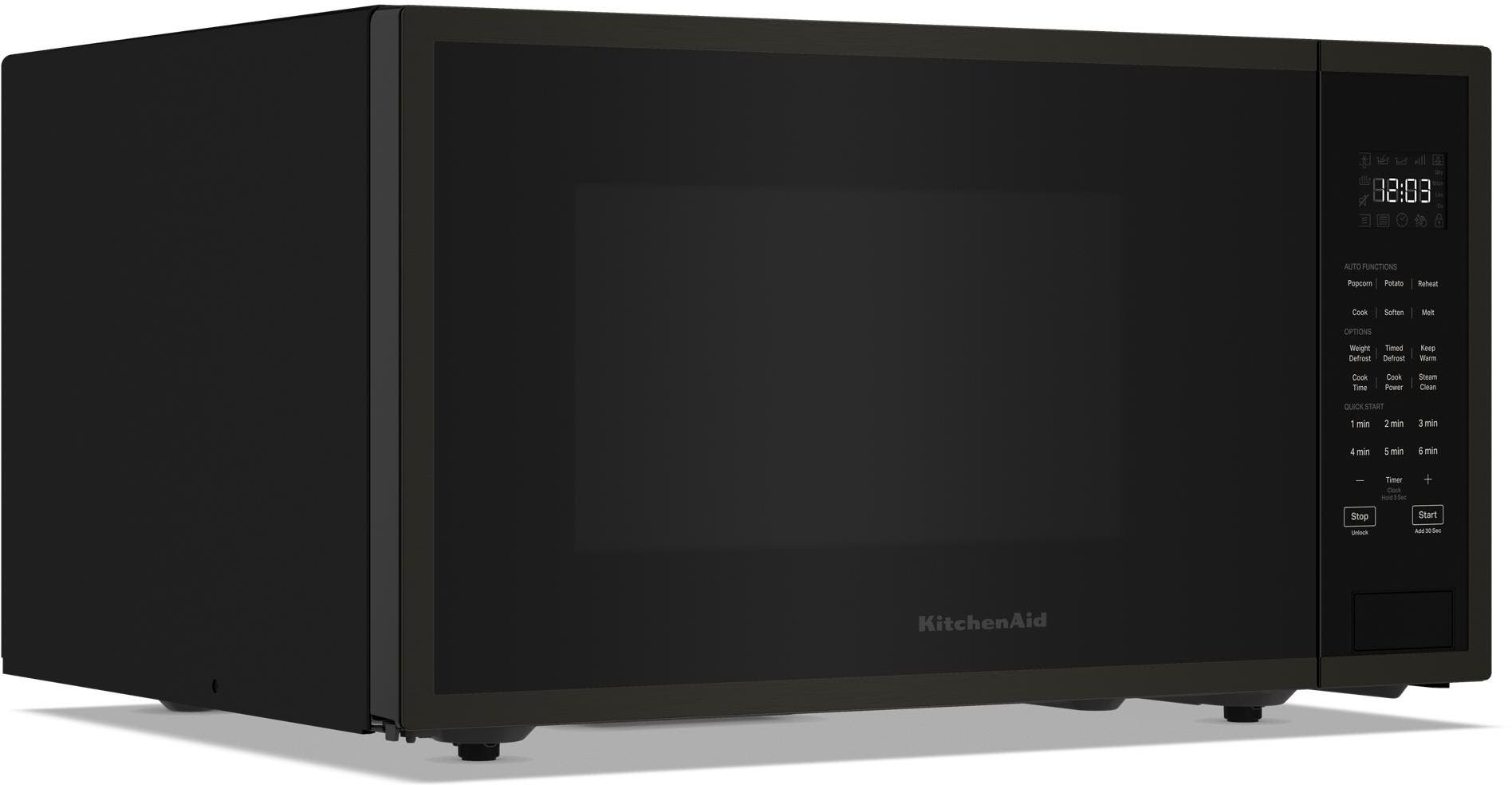 KitchenAid KMCS122RBS Fingerprint Resistant Black Stainless Steel