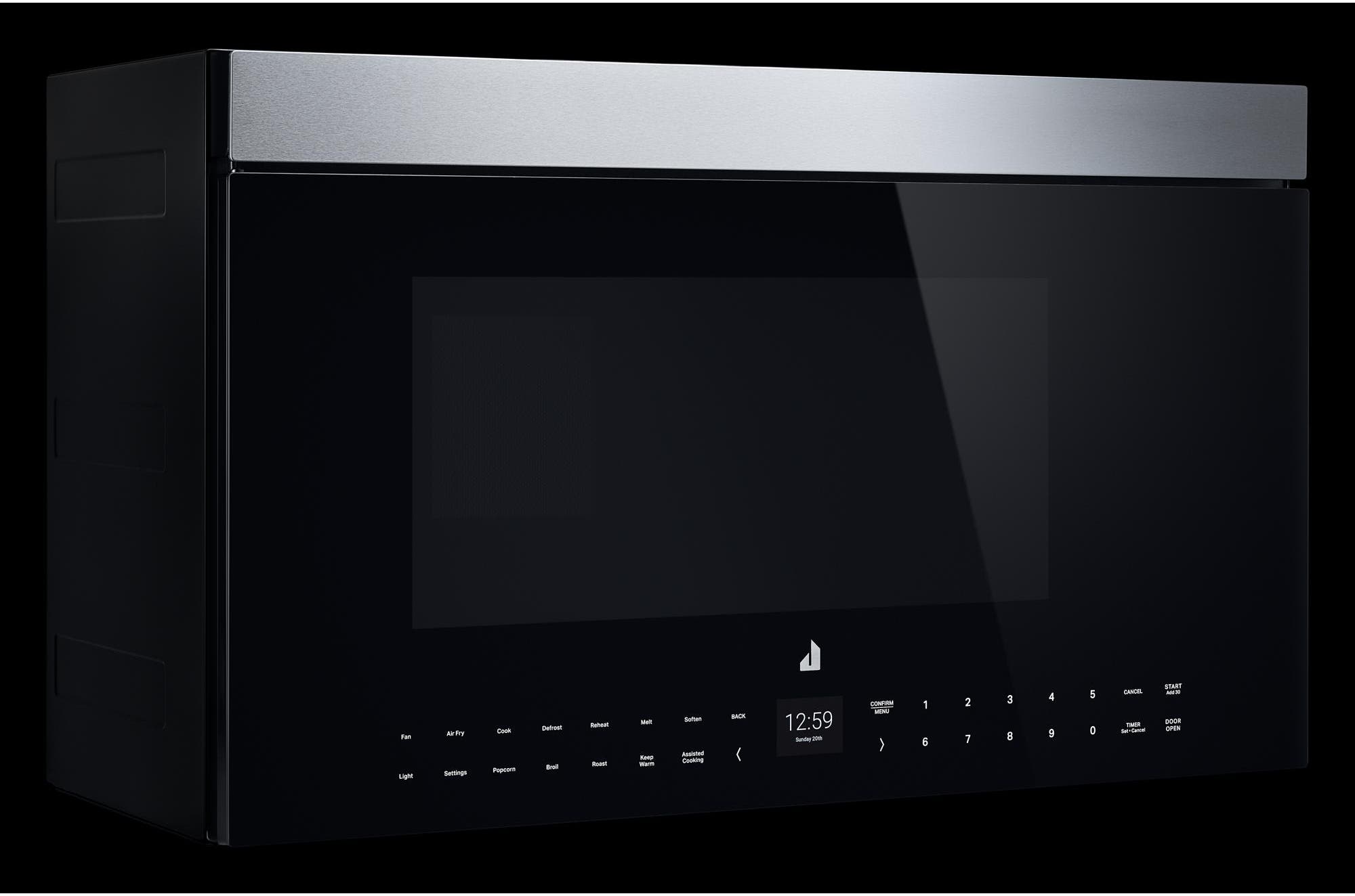 Jenn Air JMHF730RBL Floating Glass Black