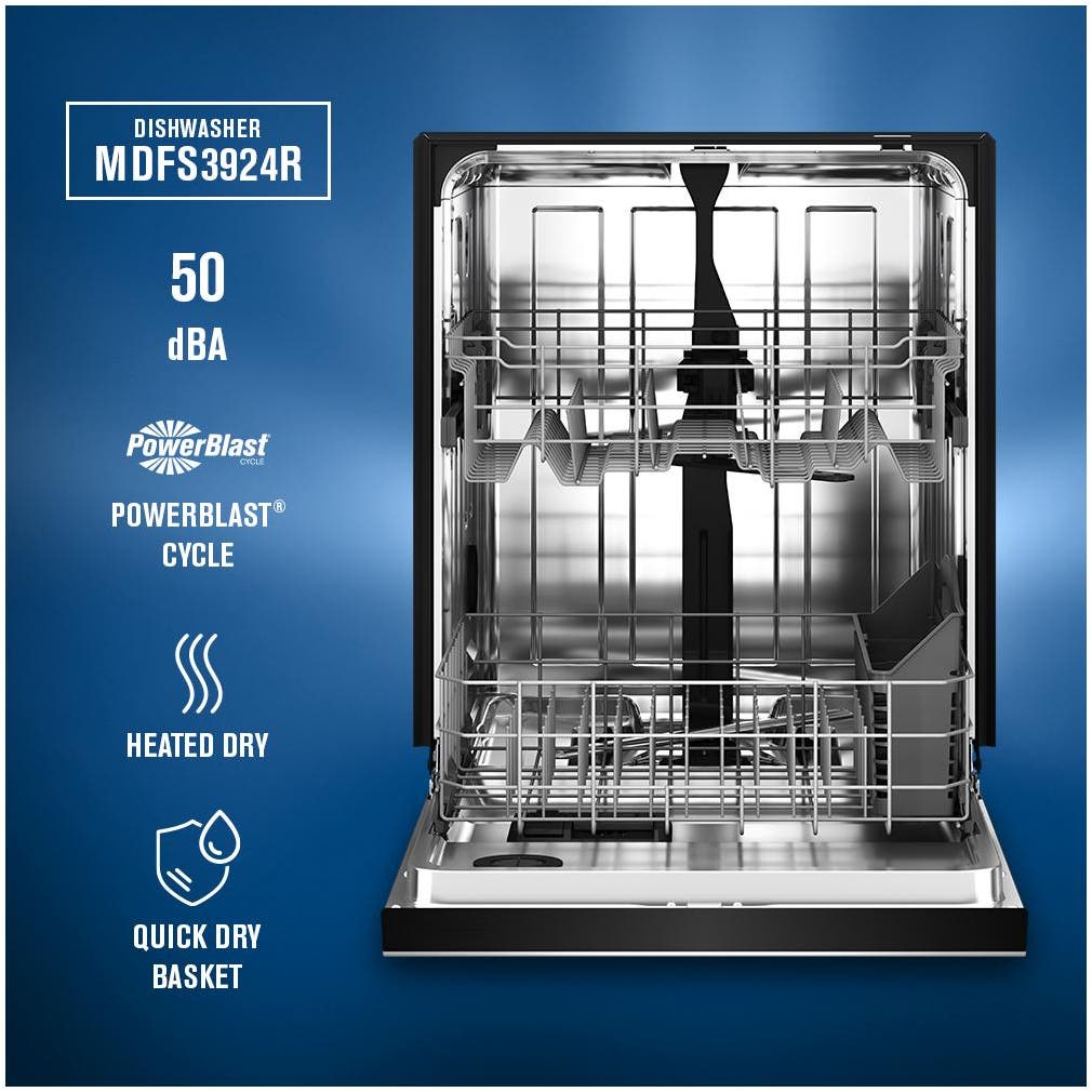 Maytag MDFS3924RZ Fingerprint Resistant Stainless Steel