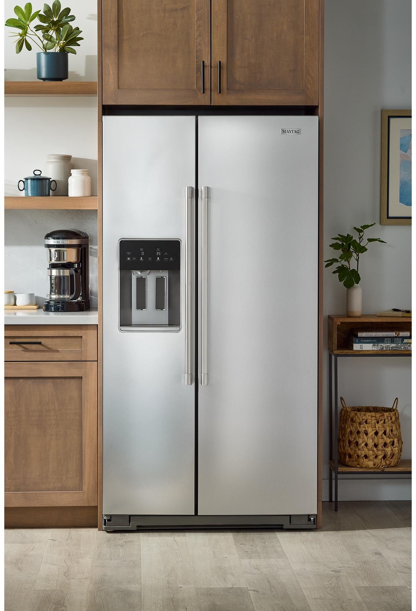 Maytag MDFS3924RZ 24 Inch Stainless Steel Dishwasher Fingerprint