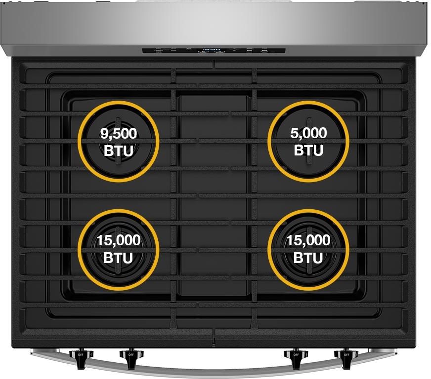 Whirlpool WFGS3530RS Stainless Steel