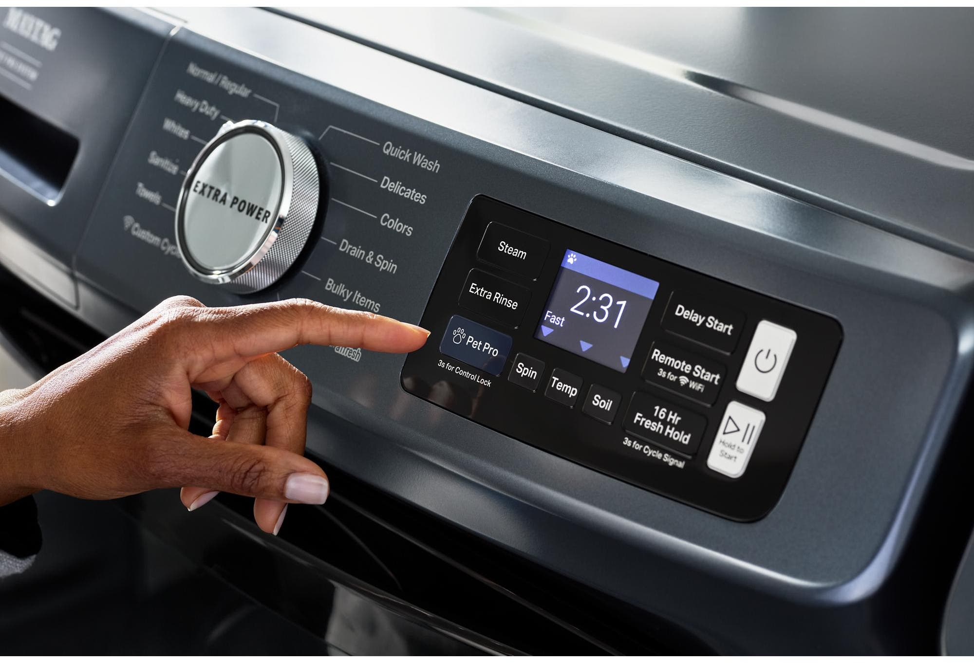 Maytag XHPC155RF Midnight Steel