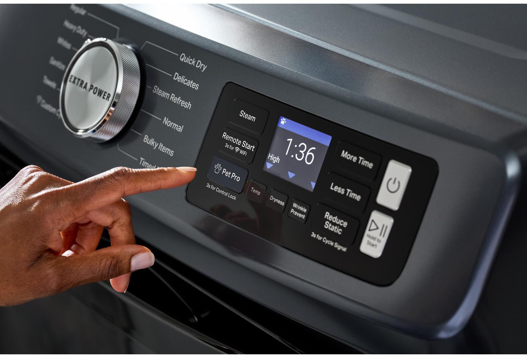 Maytag XHPC155RF Midnight Steel