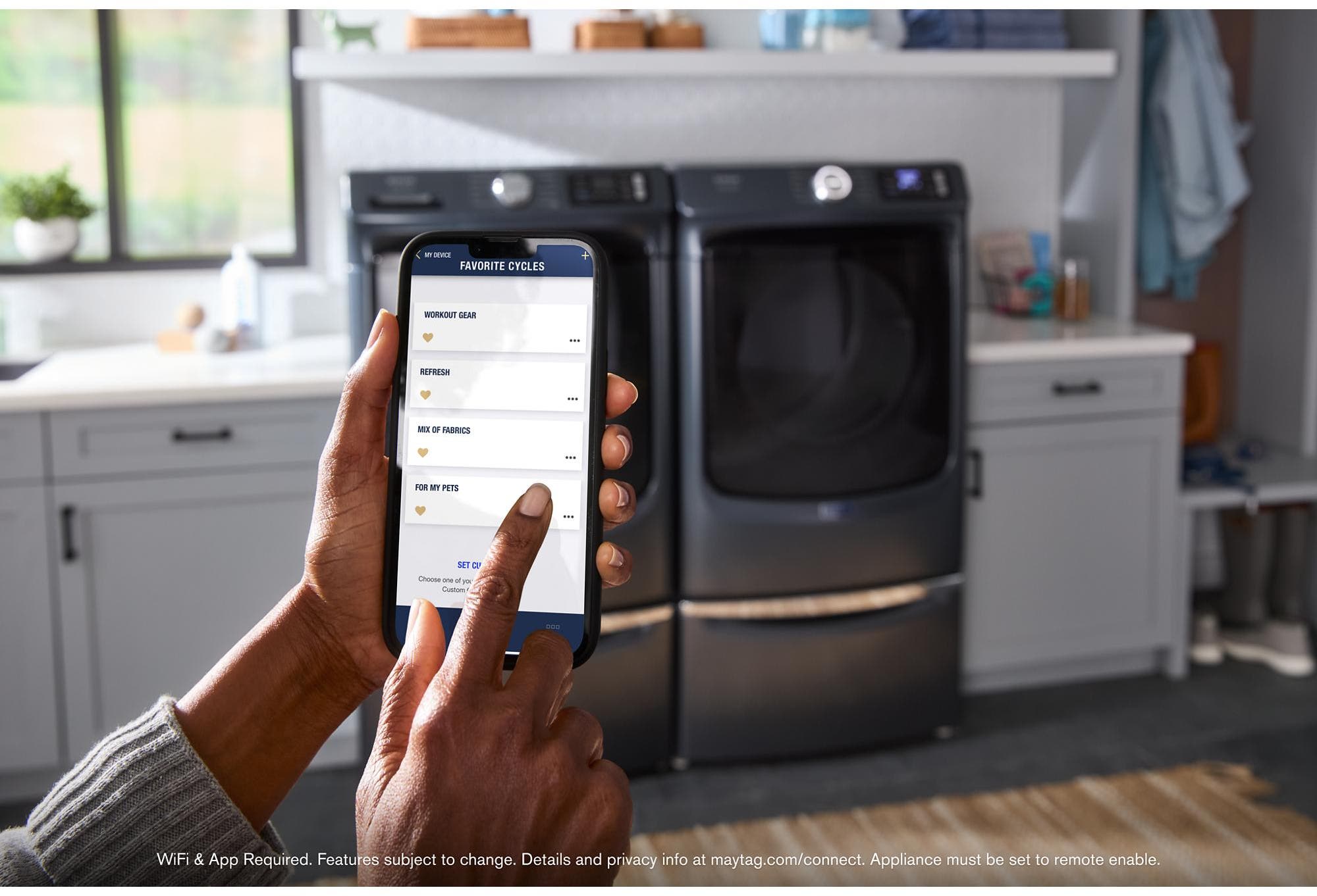 Maytag XHPC155RF Midnight Steel