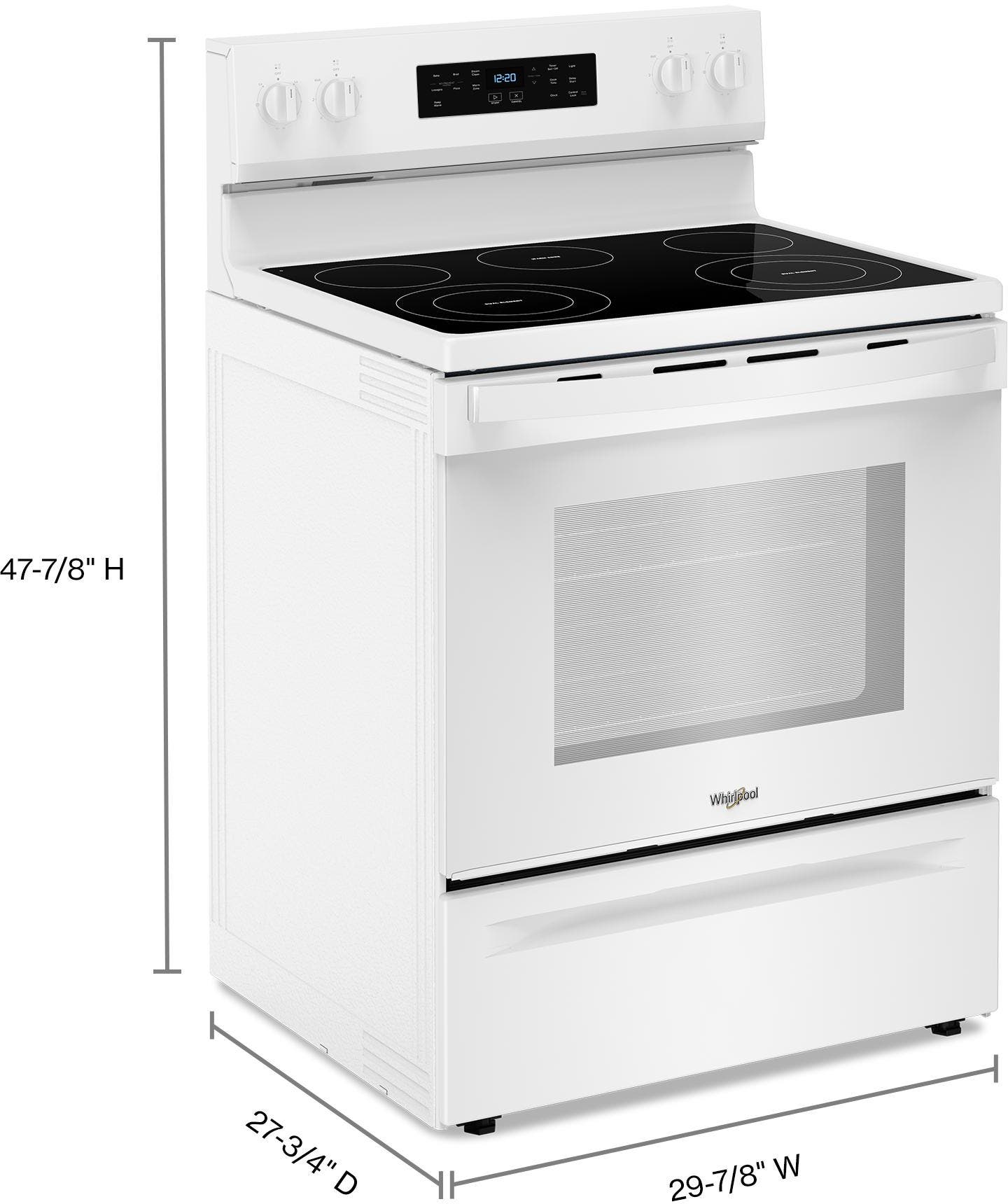 Whirlpool WFES3330RW White