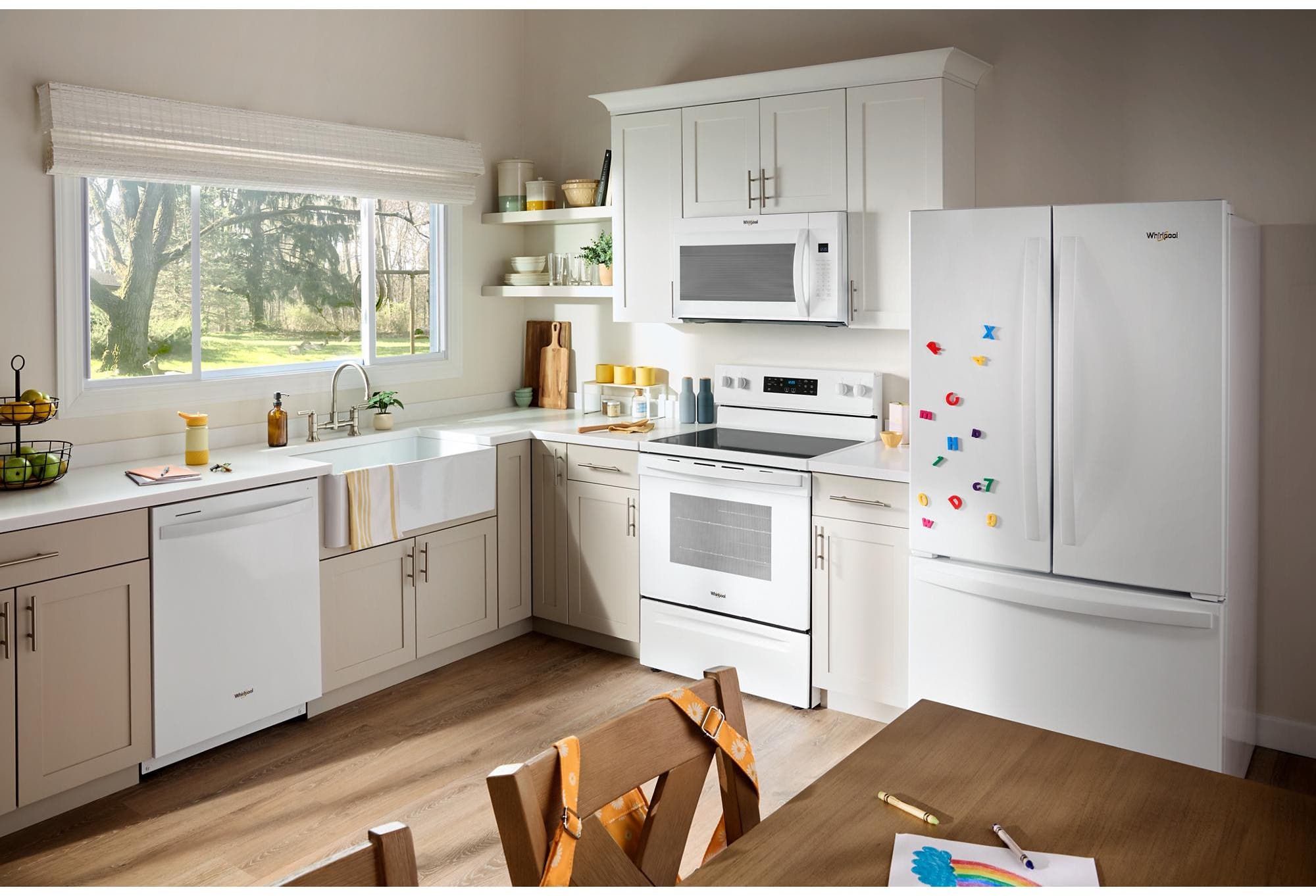 Whirlpool WFES3330RW White