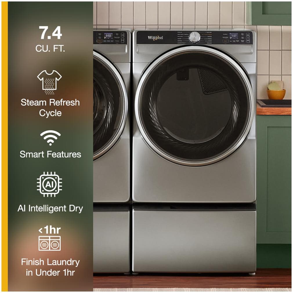 Whirlpool WGD6720RR Silver